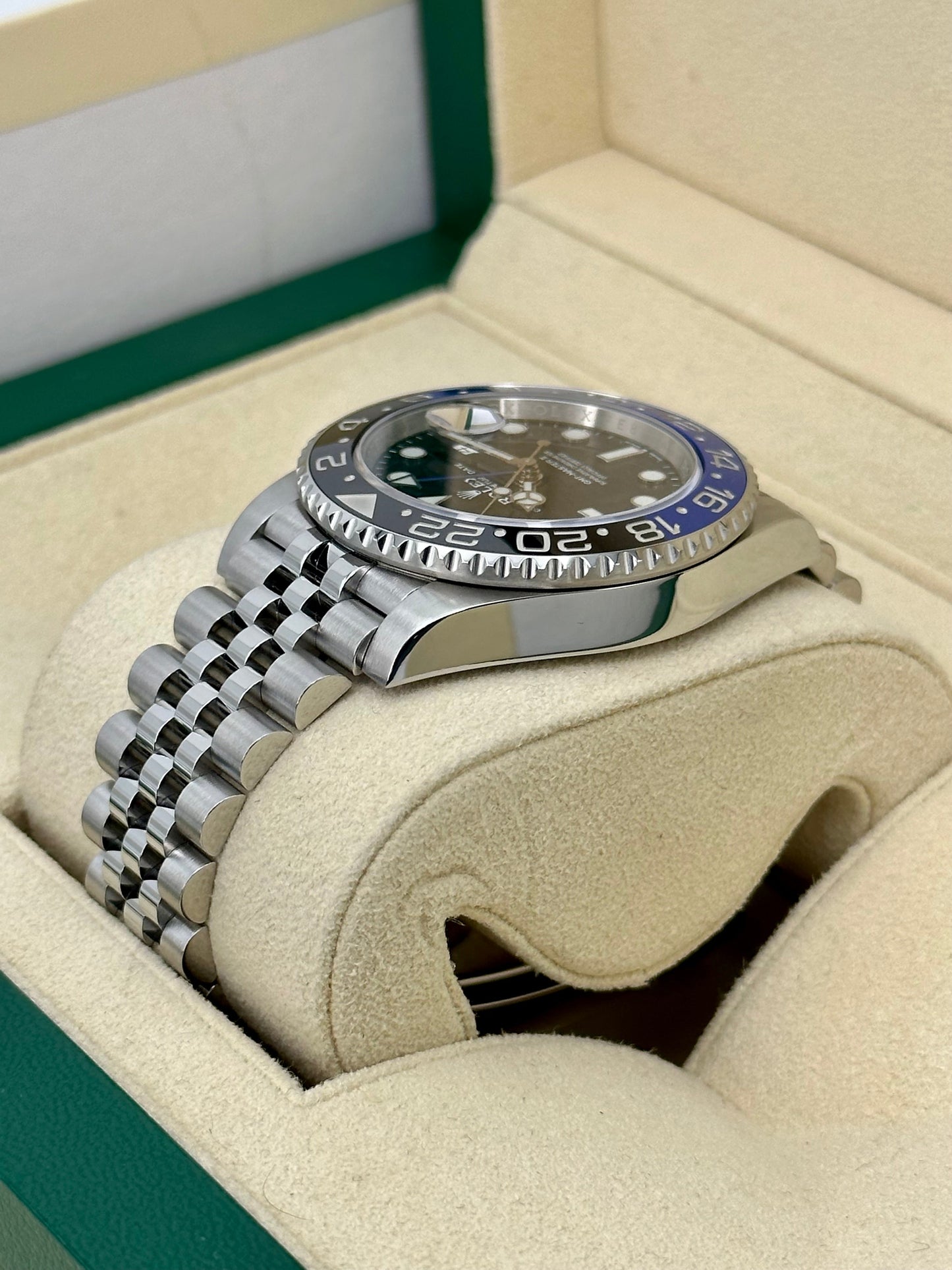 2021 Rolex GMT-Master II "Batgirl" 40mm 126710BLNR Jubilee Black Dial - MyWatchLLC