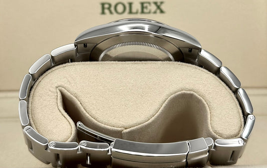 NEW 2022 Rolex Oyster Perpetual 41mm 124300 Blue Stick Dial - MyWatchLLC