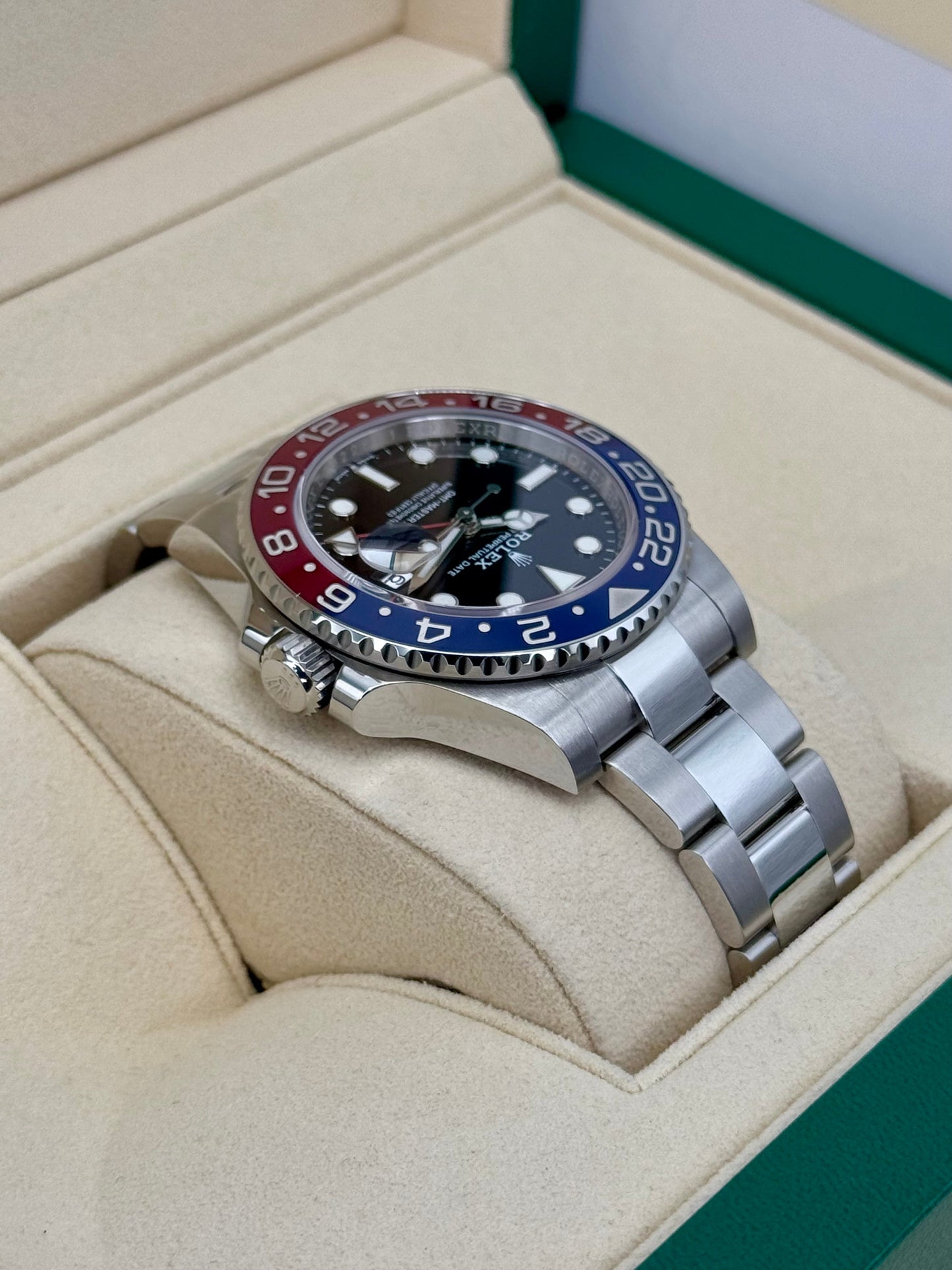 2022 Rolex GMT-Master II "Pepsi" 40mm 126710BLRO Oyster - MyWatchLLC