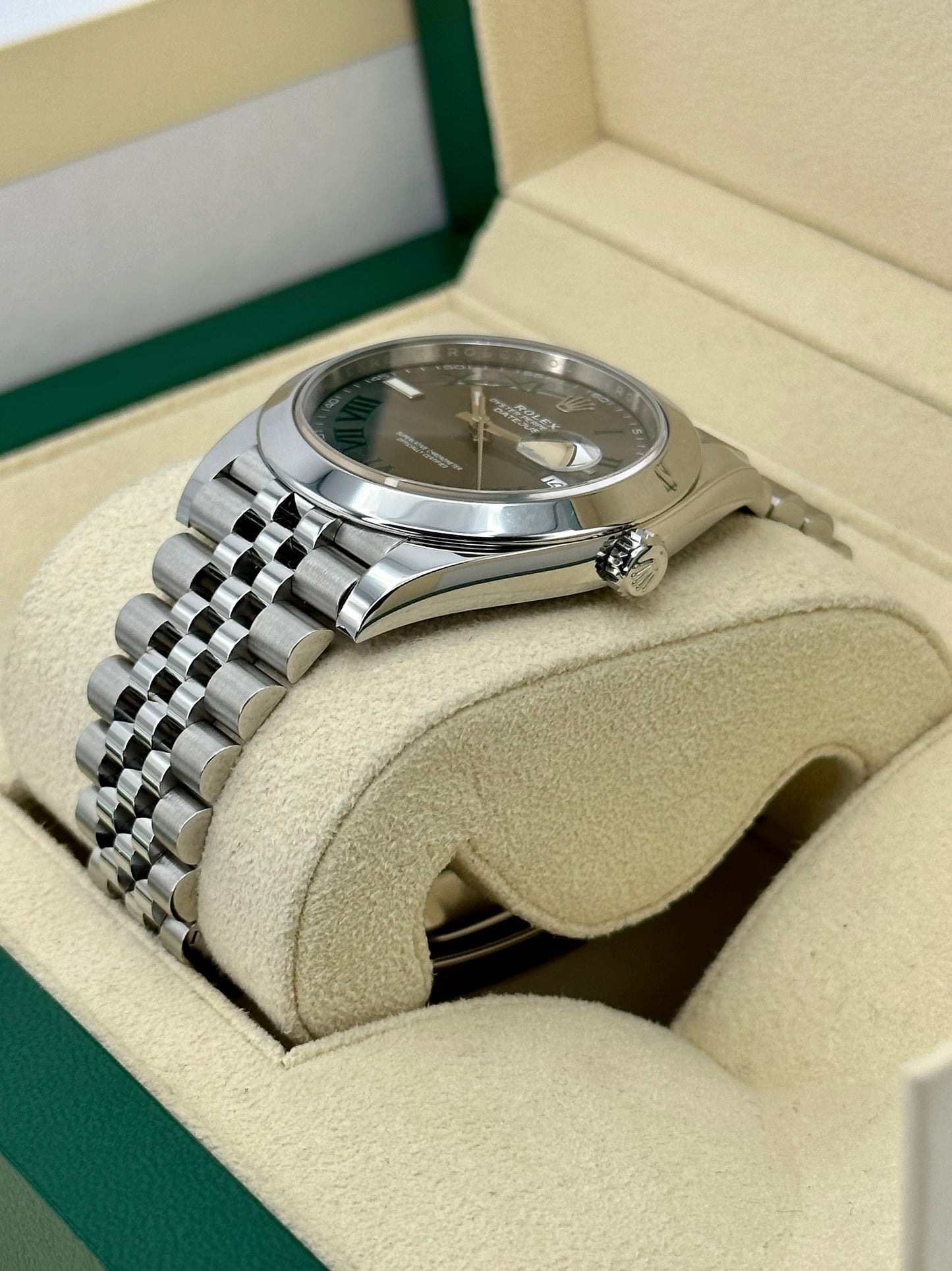 2022 Rolex Datejust 41mm 126300 Jubilee Wimbledon Dial - MyWatchLLC