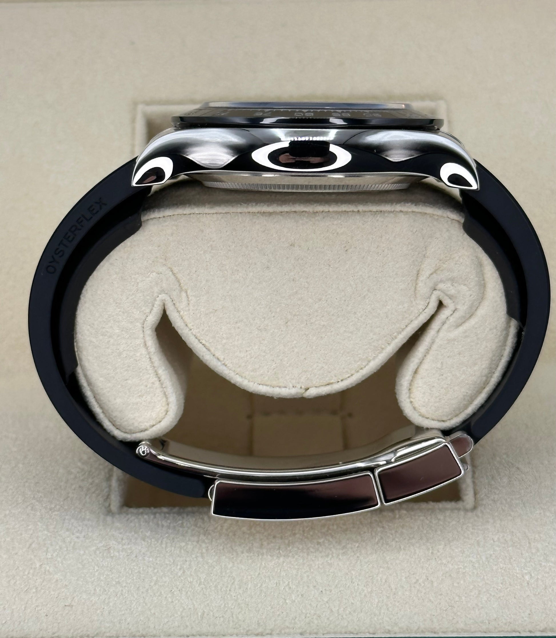 2023 Rolex Daytona 40mm 116519LN White Gold Silver Ghost Dial - MyWatchLLC