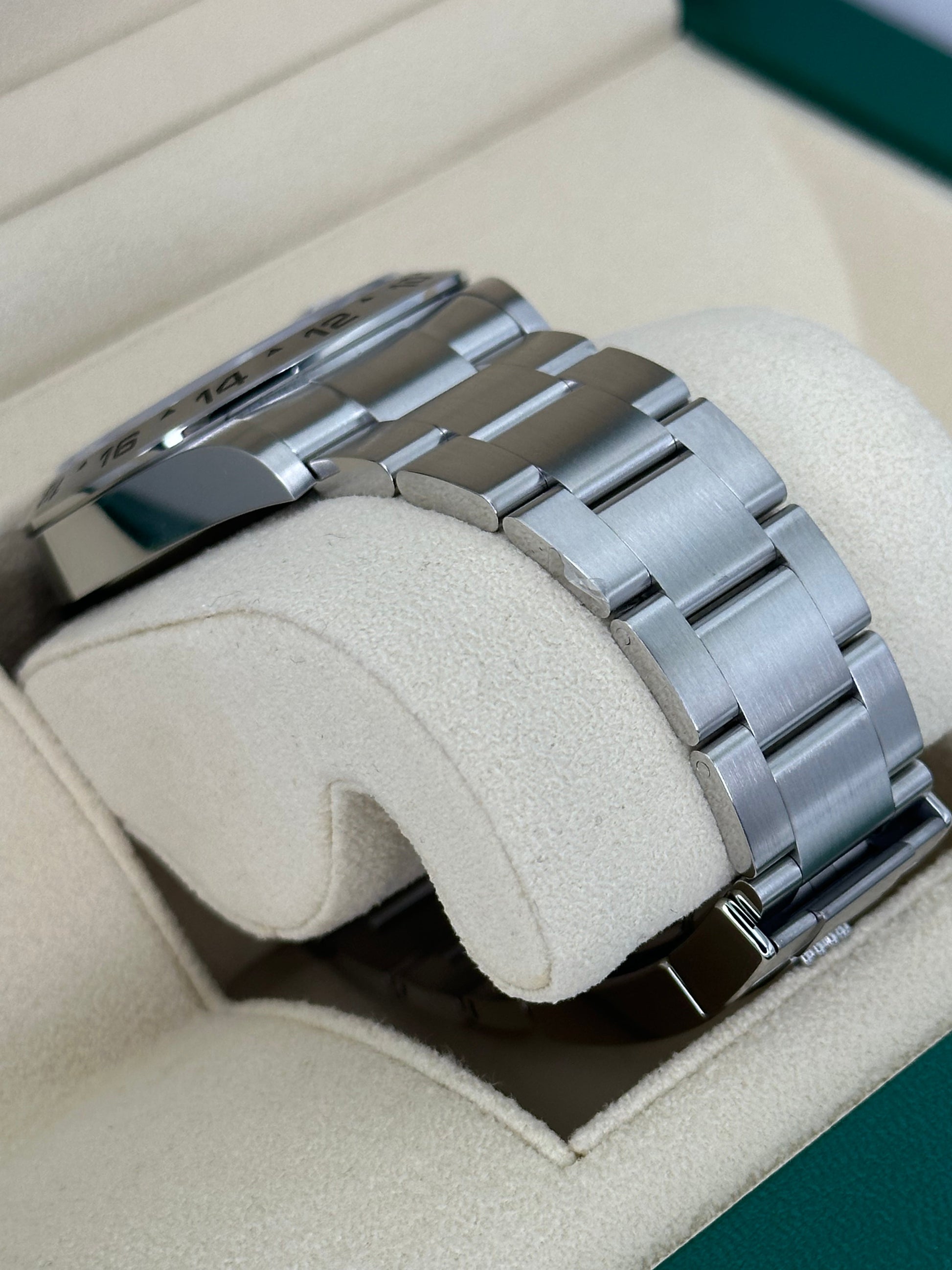 2023 Rolex Explorer II 42mm 226570 Stainless Steel Black Dial - MyWatchLLC