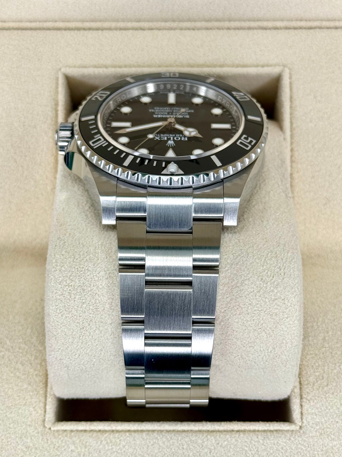 NEW 2023 Rolex Submariner 41mm 124060 Stainless Steel Black Dial - MyWatchLLC