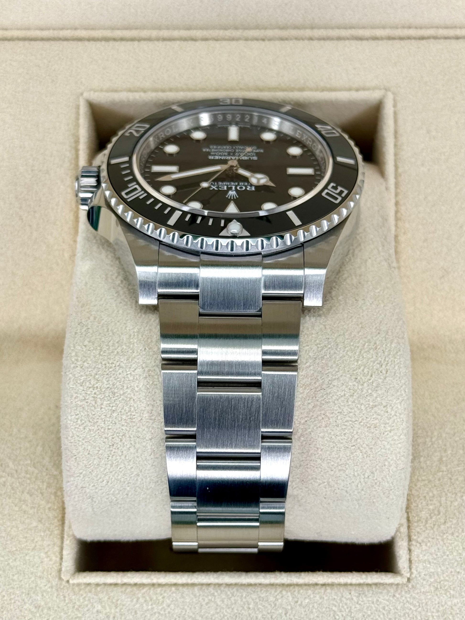 NEW 2023 Rolex Submariner 41mm 124060 Stainless Steel Black Dial - MyWatchLLC