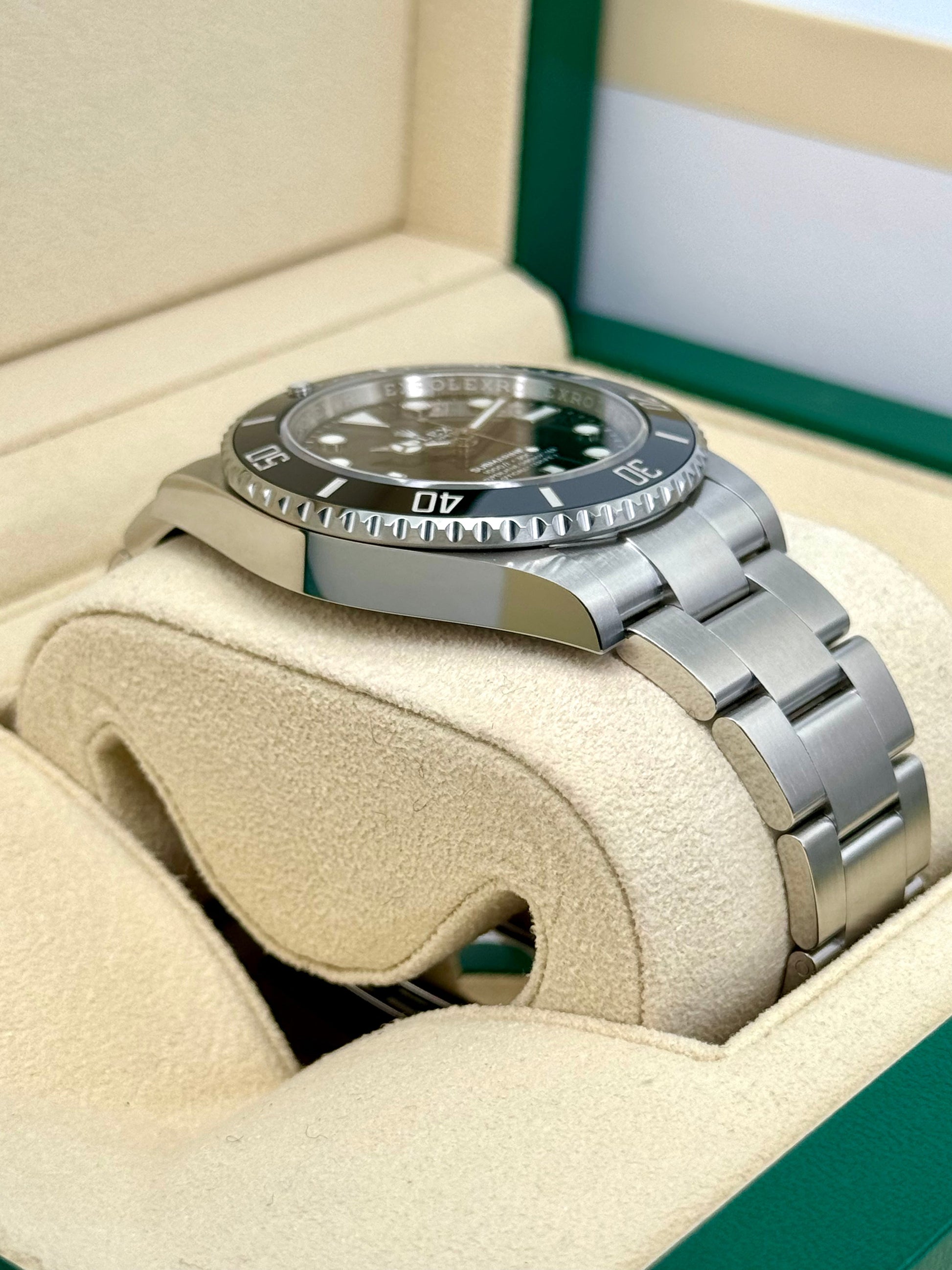 NEW 2023 Rolex Submariner 41mm 124060 Stainless Steel Black Dial - MyWatchLLC