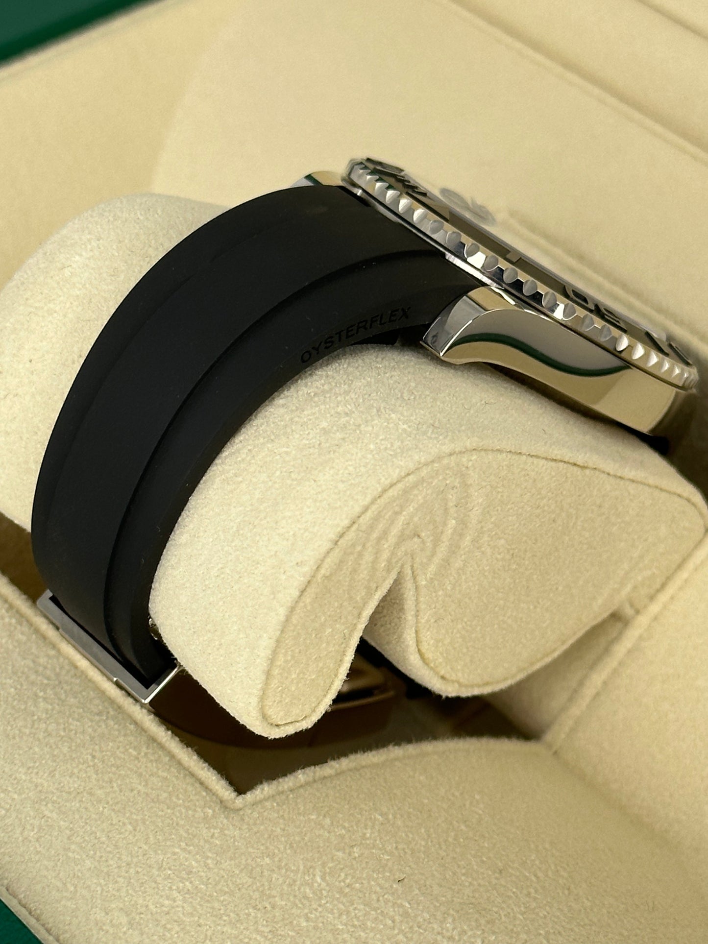 NEW 2023 Rolex Yacht-Master 42mm 226659 White Gold Oysterflex Black Dial - MyWatchLLC