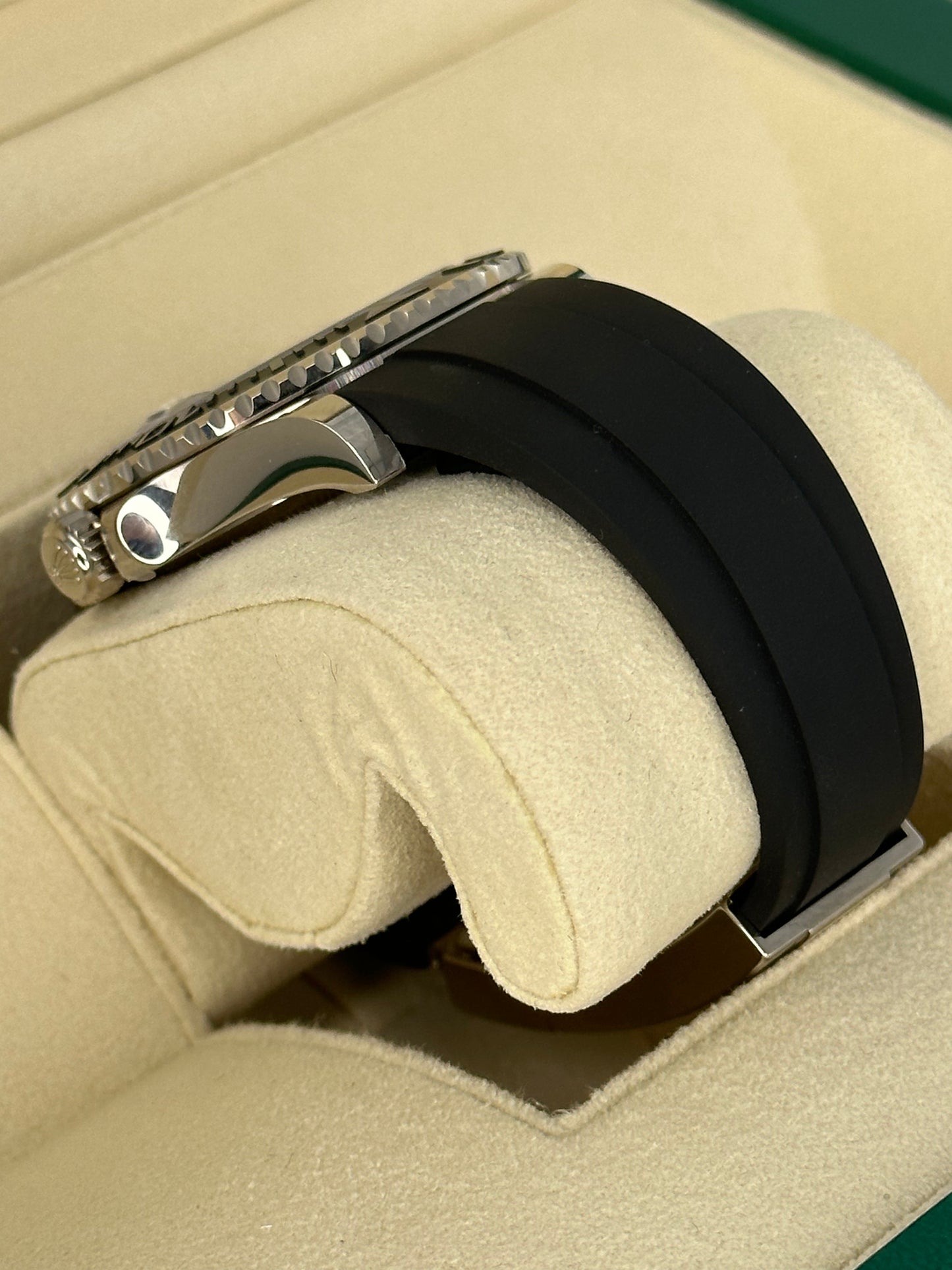 NEW 2023 Rolex Yacht-Master 42mm 226659 White Gold Oysterflex Black Dial - MyWatchLLC