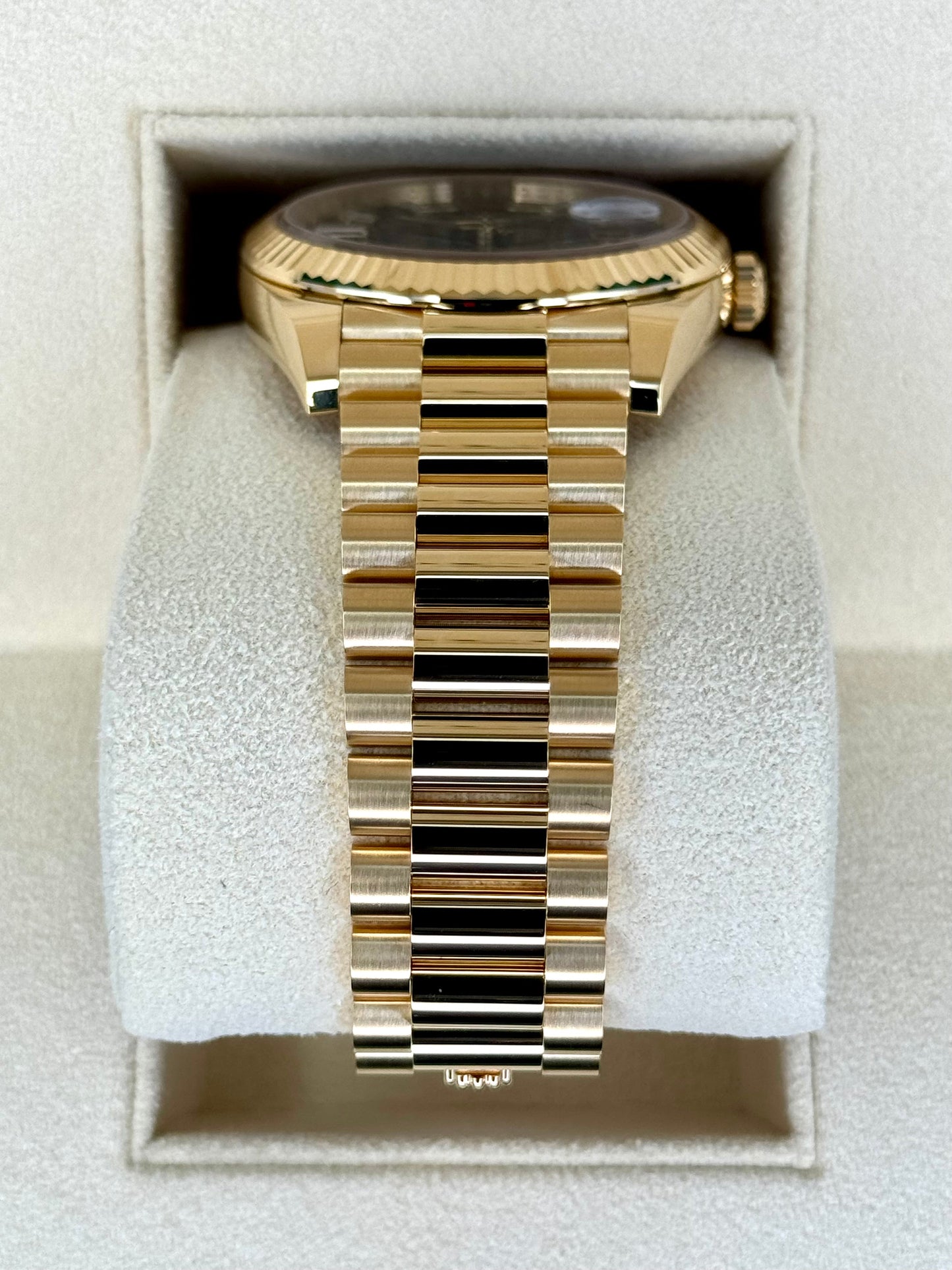 NEW Rolex Day-Date 40mm 228238 Black Onyx Diamond Dial - MyWatchLLC