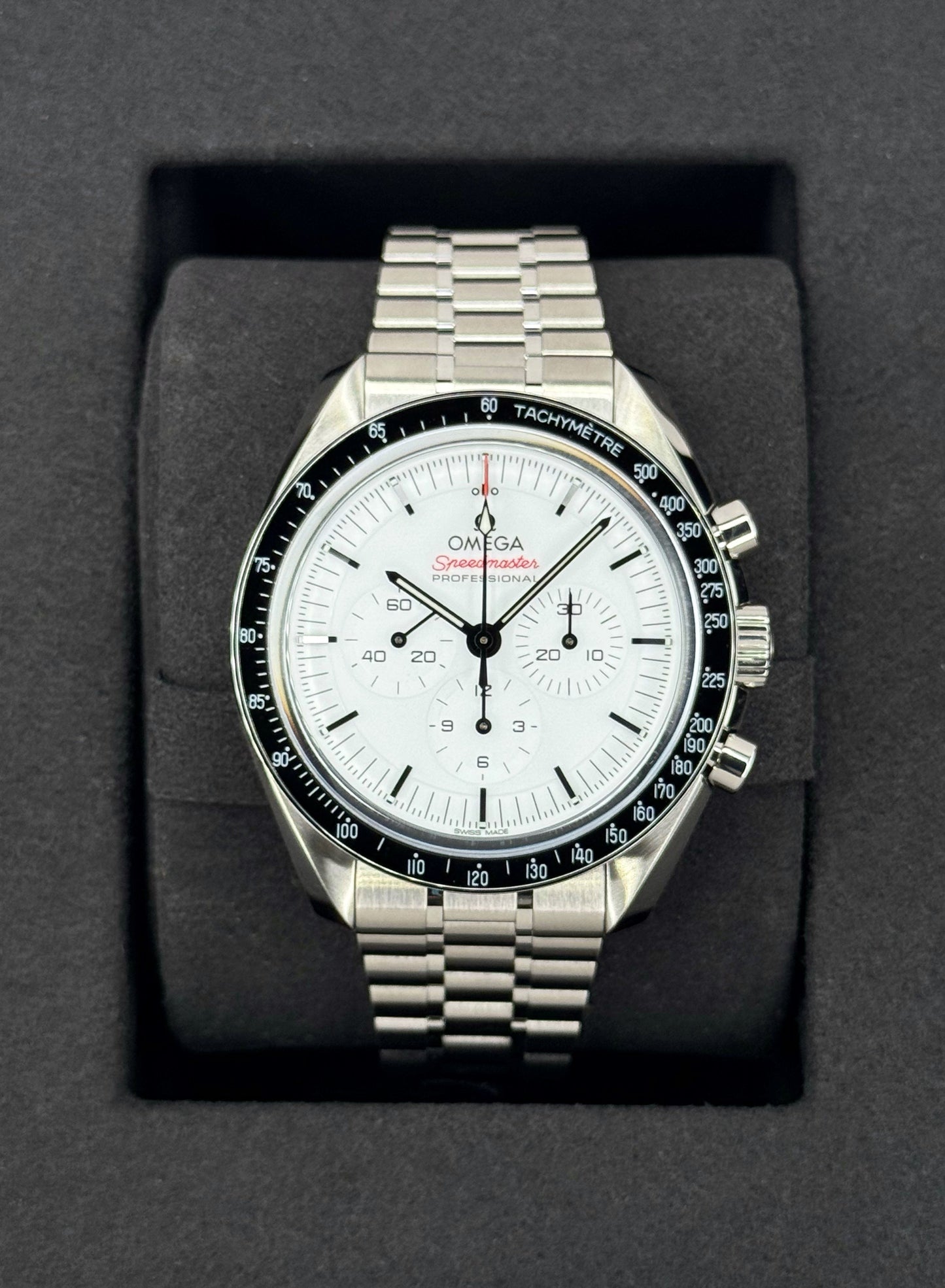 NEW 2025 Omega Speedmaster Moonwatch Professional 42mm White Dial - MyWatchLLC