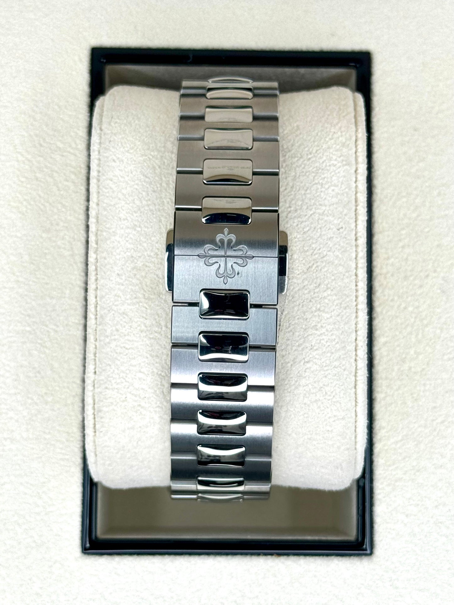 NEW 2022 Patek Philippe 40.5mm 5726/1A-014 Nautilus Moonphase Blue Dial - MyWatchLLC