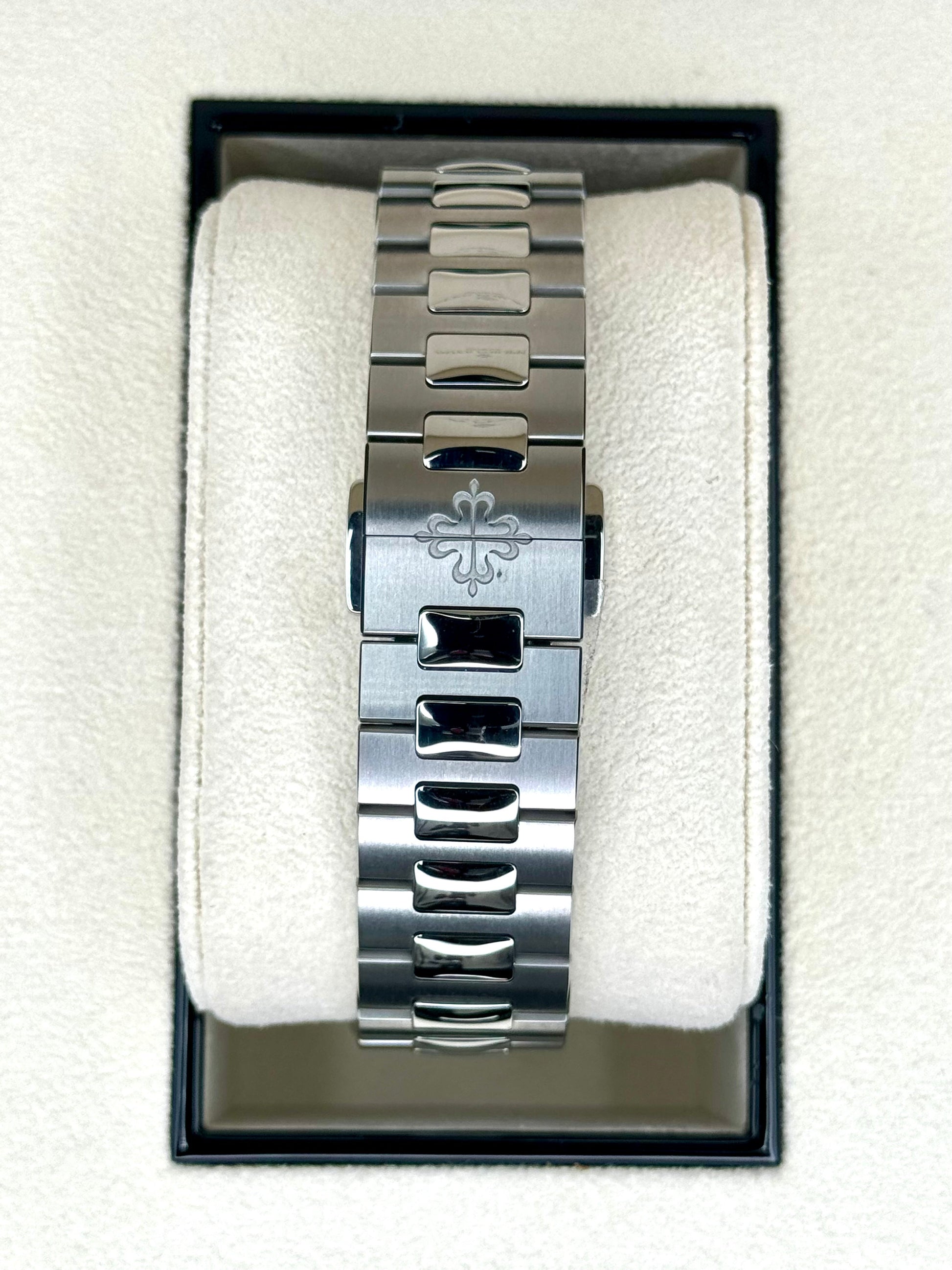 NEW 2022 Patek Philippe 40.5mm 5726/1A-014 Nautilus Moonphase Blue Dial - MyWatchLLC