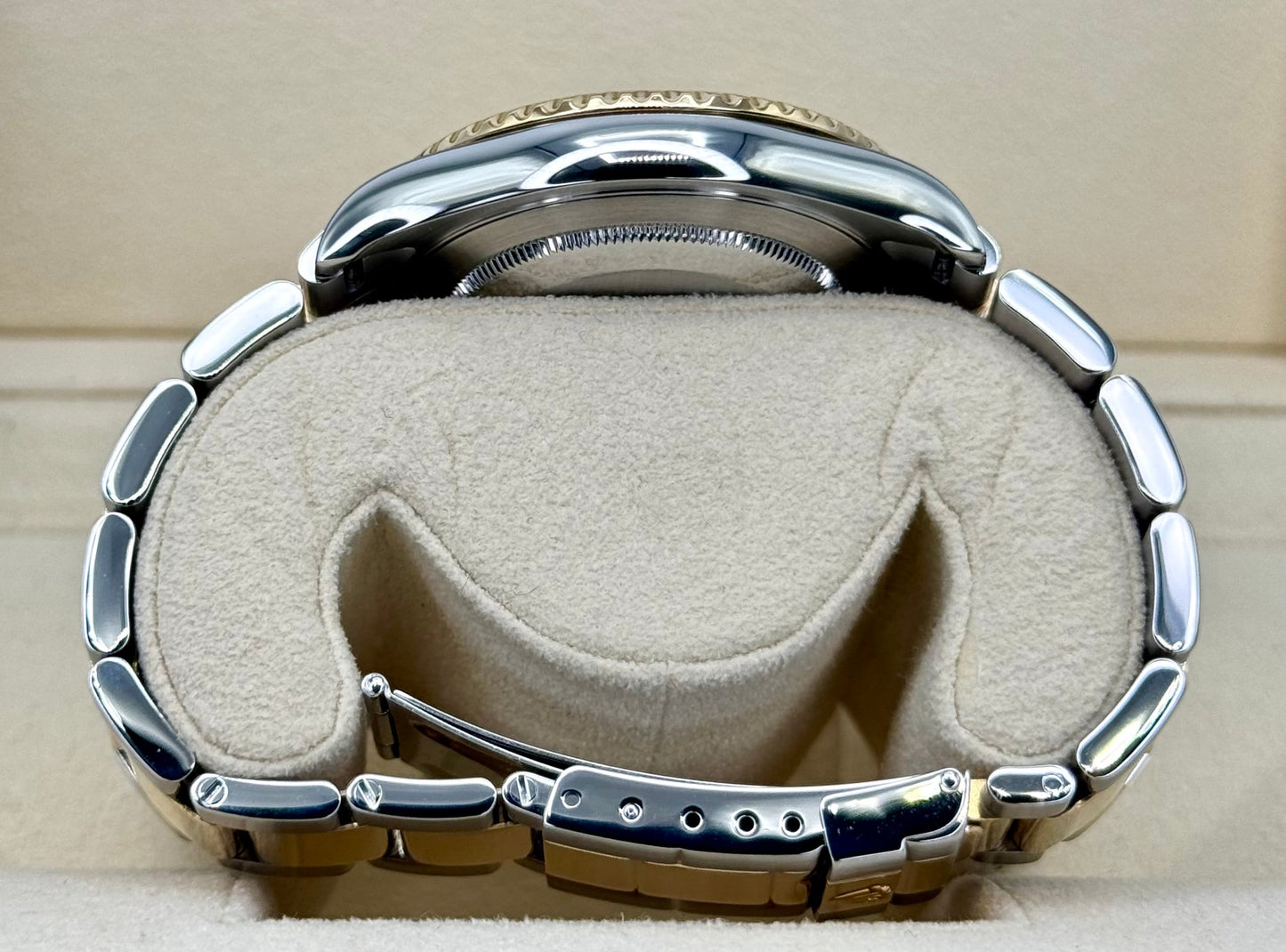 2009 Rolex Yacht-Master 40mm Two-Tone Champagne Dial - MyWatchLLC