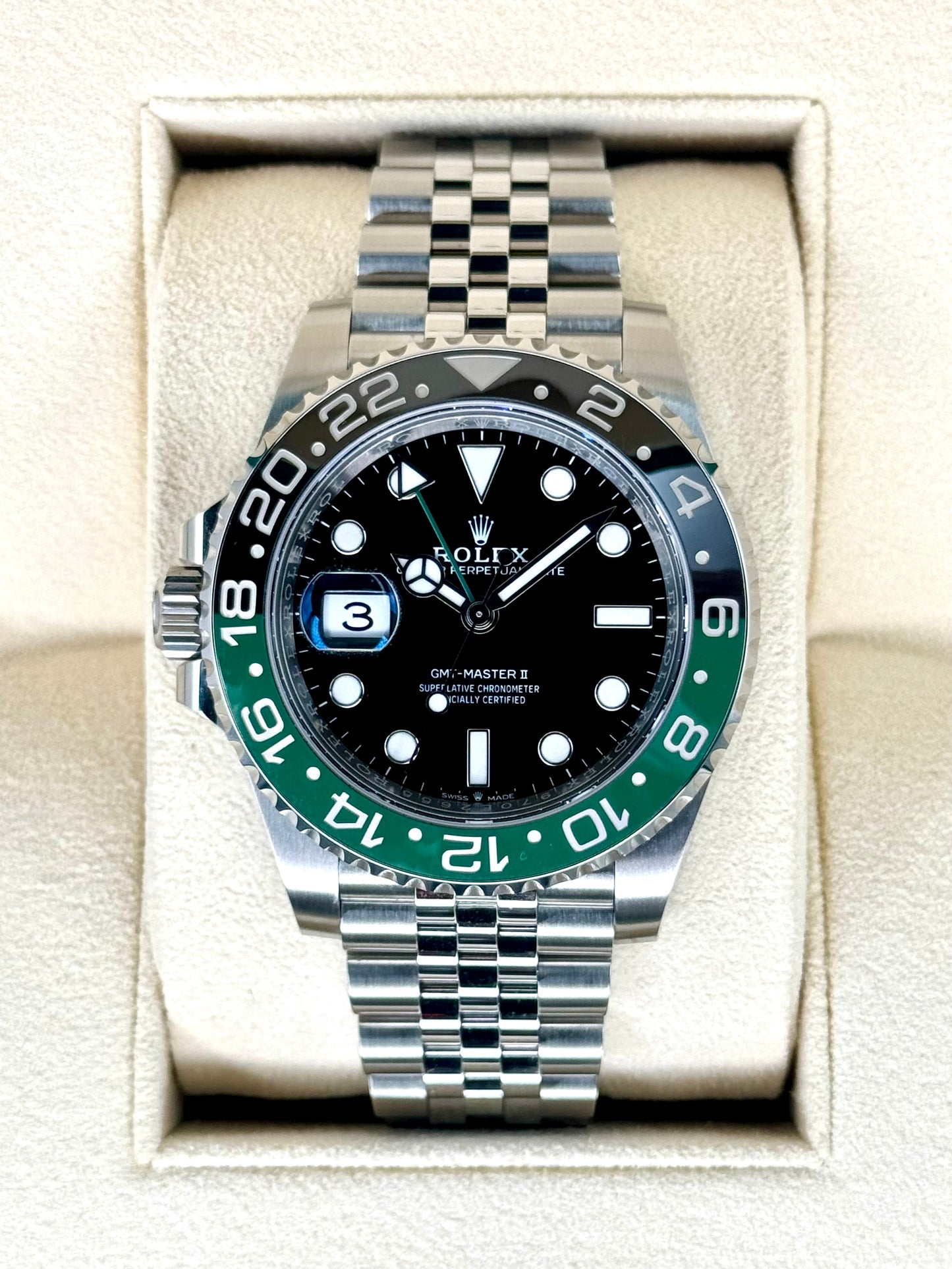 2024 Rolex GMT-Master II "Sprite" 40mm 126720VTNR Jubilee - MyWatchLLC