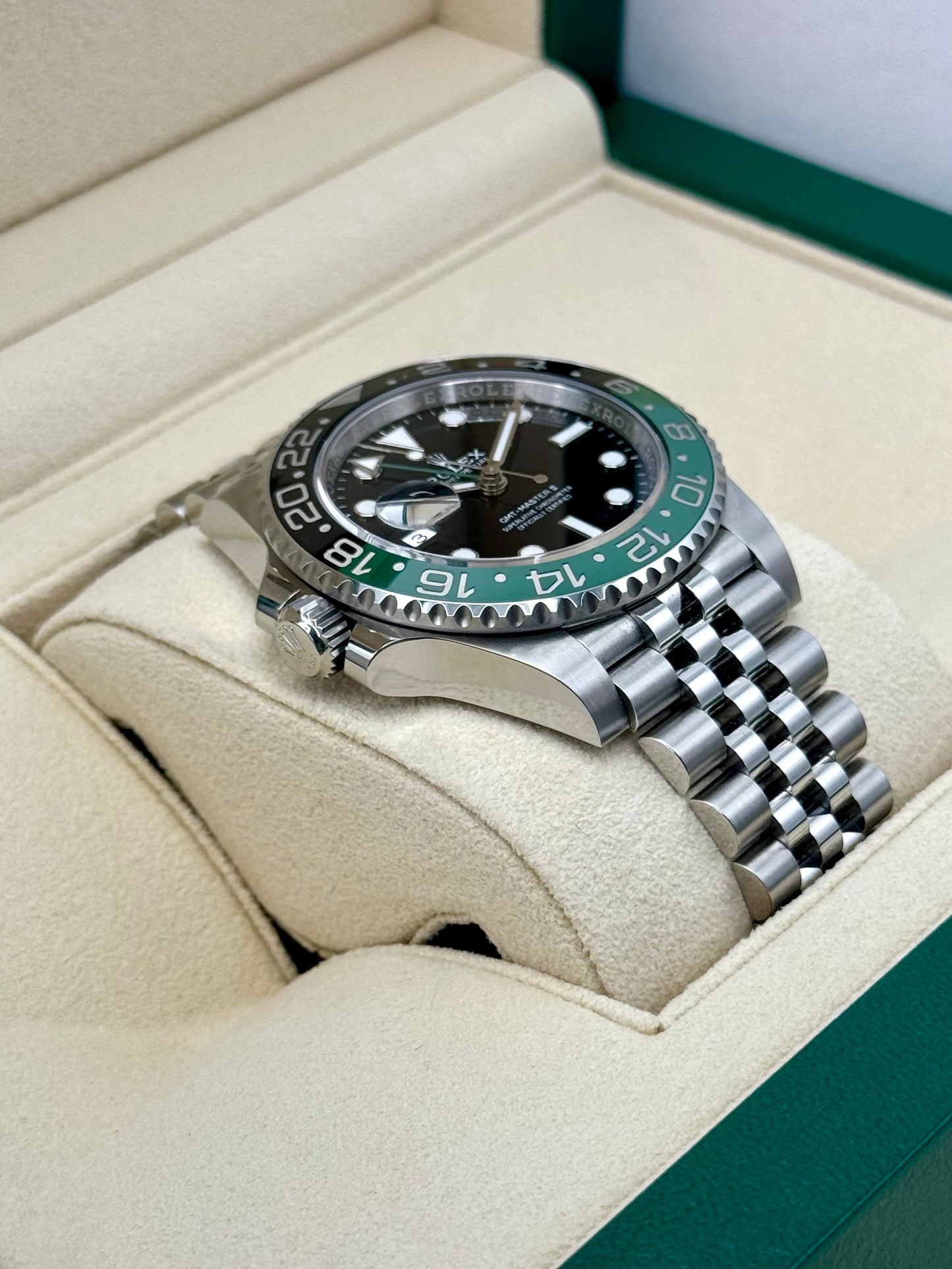 2024 Rolex GMT-Master II "Sprite" 40mm 126720VTNR Jubilee - MyWatchLLC