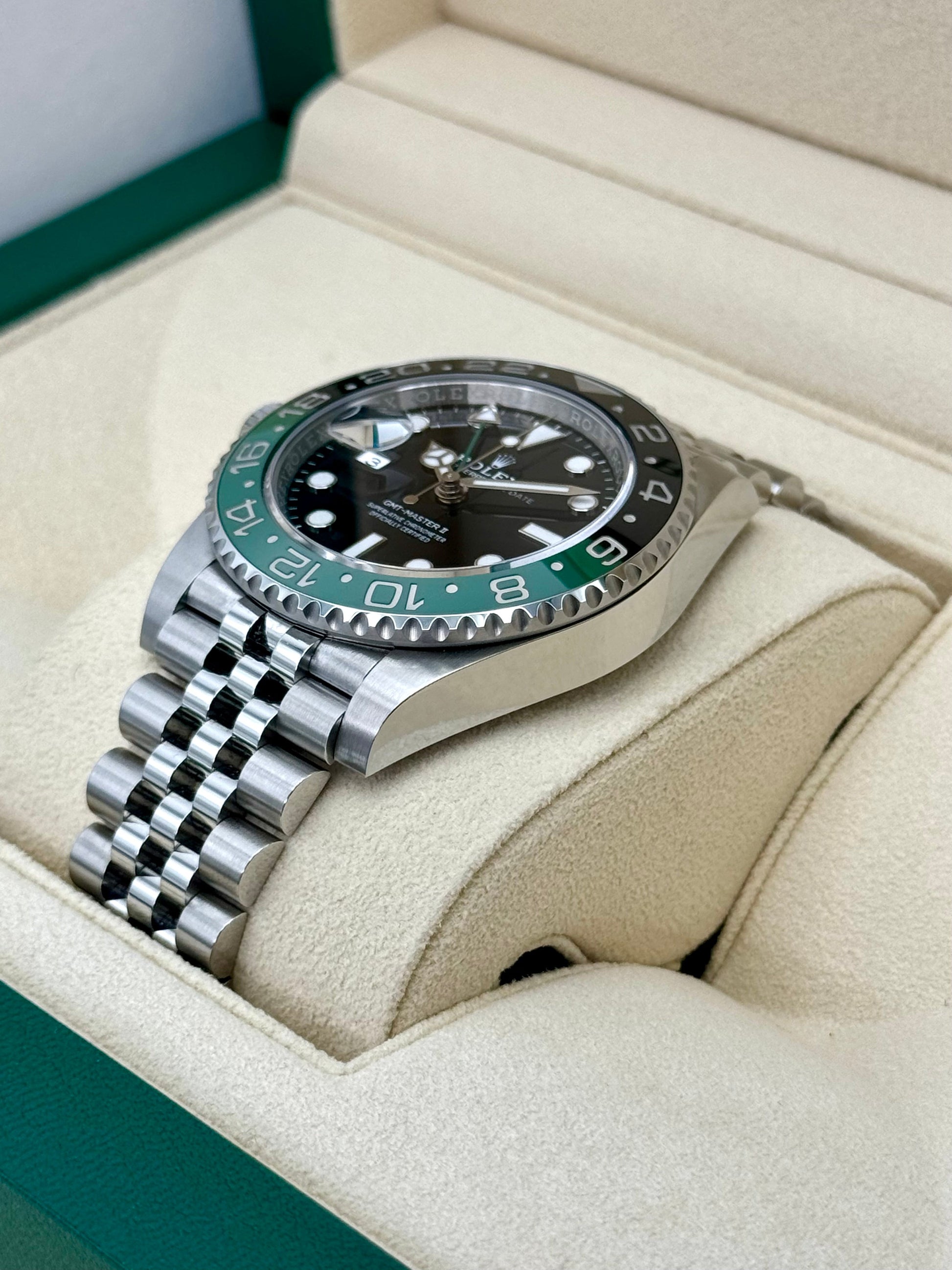 2024 Rolex GMT-Master II "Sprite" 40mm 126720VTNR Jubilee - MyWatchLLC