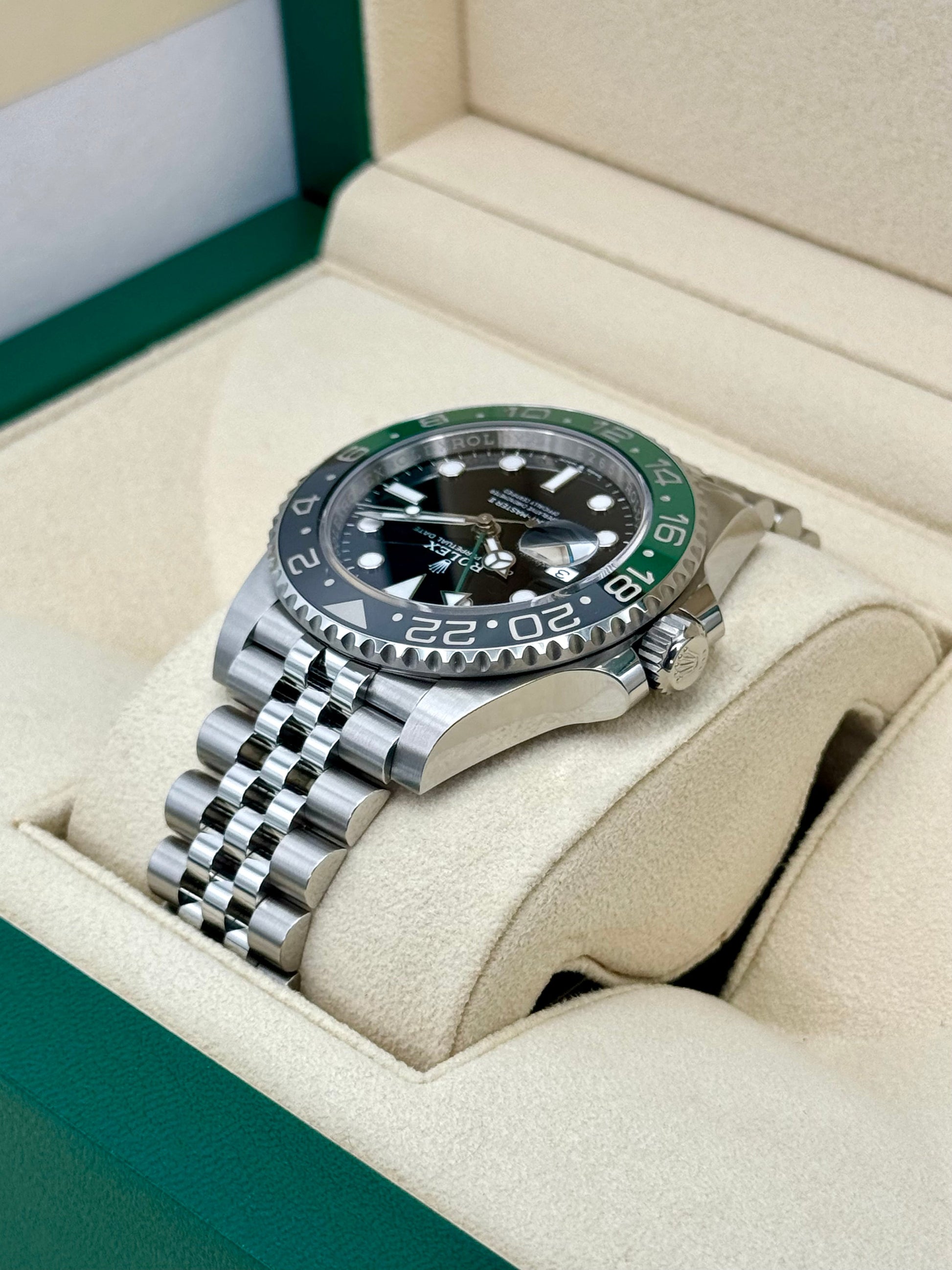 2024 Rolex GMT-Master II "Sprite" 40mm 126720VTNR Jubilee - MyWatchLLC