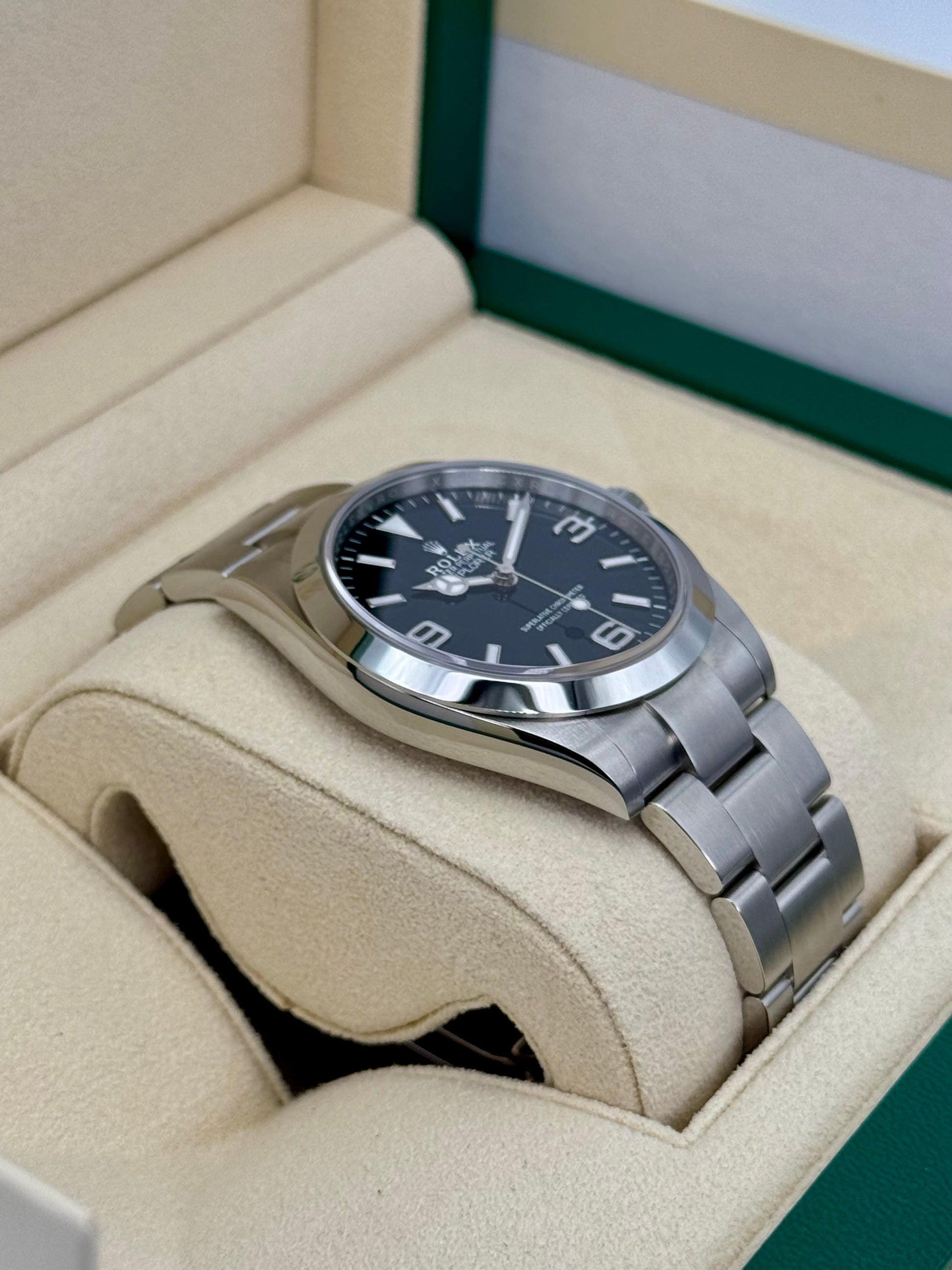 NEW 2023 Rolex Explorer 40mm 224270 Black Dial - MyWatchLLC