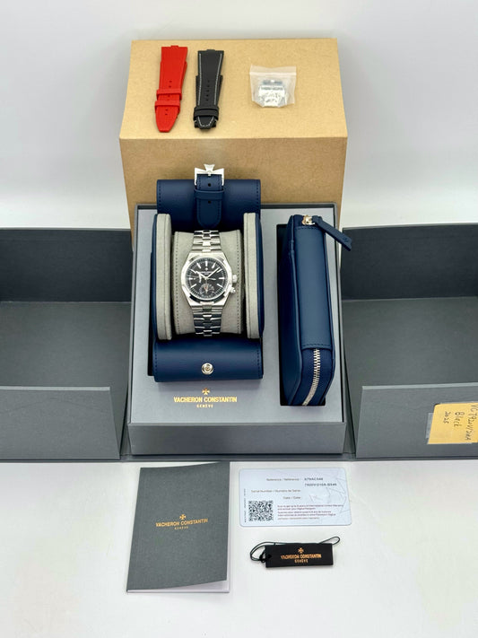 NEW 2025 Vacheron Constantin Overseas 41mm 7920V Dual Time Black Dial - MyWatchLLC