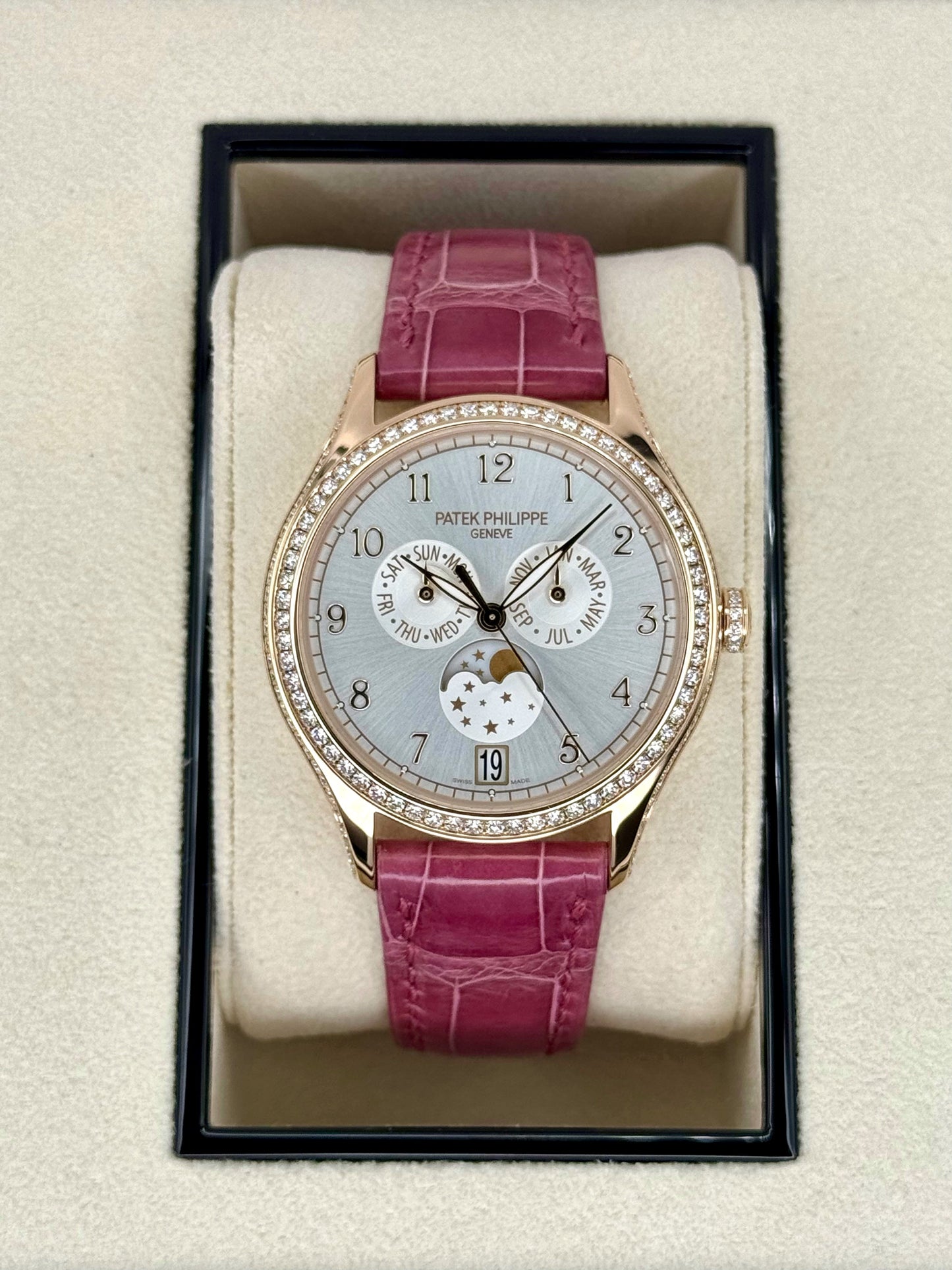 2022 Patek Philippe Complications 38mm 4947R Annual Calendar Moon Phases - MyWatchLLC