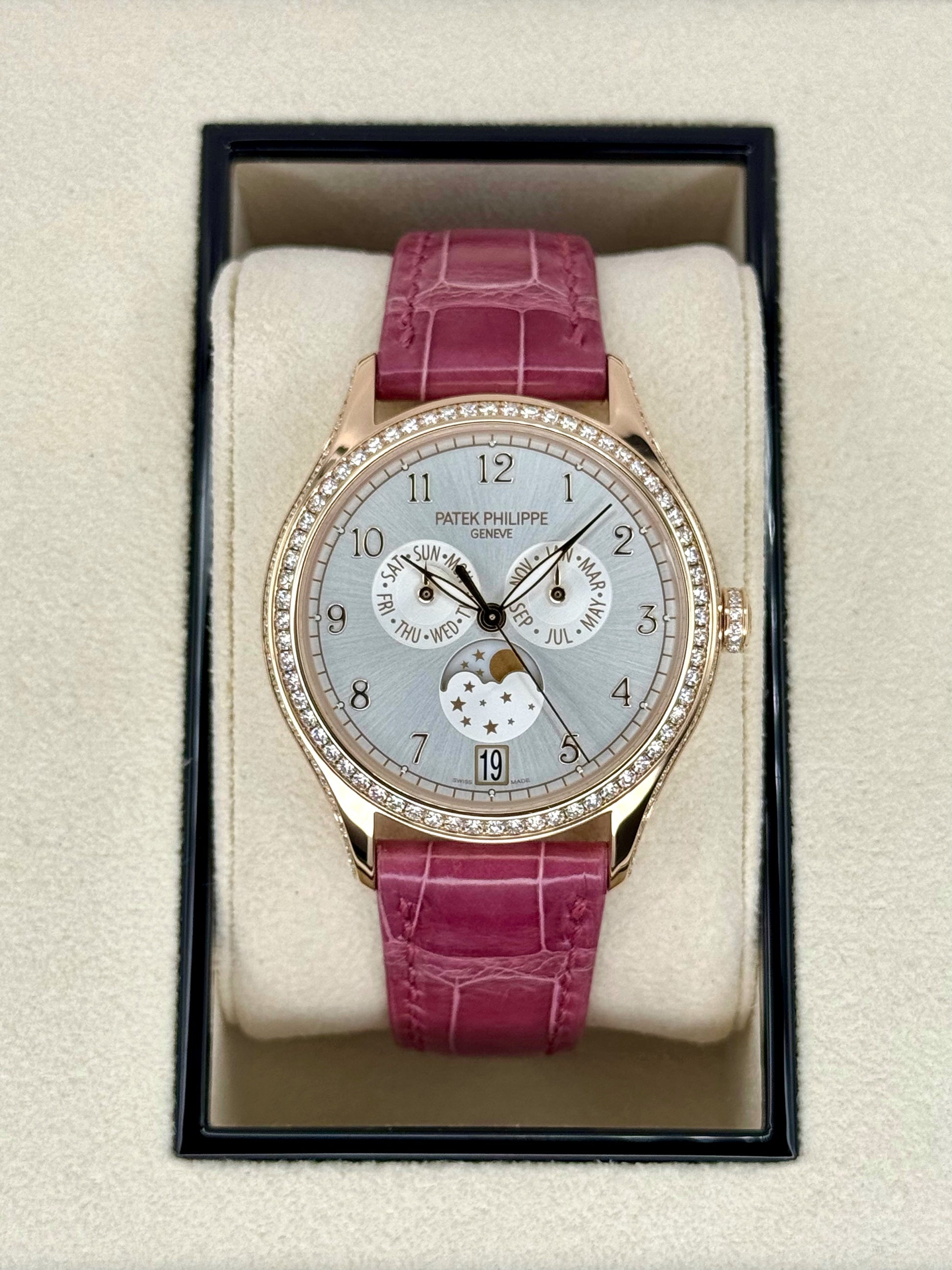 2022 Patek Philippe Complications 38mm 4947R Annual Calendar Moon Phases - MyWatchLLC
