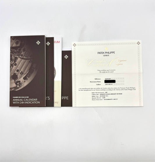 2022 Patek Philippe Complications 38mm 4947R Annual Calendar Moon Phases - MyWatchLLC