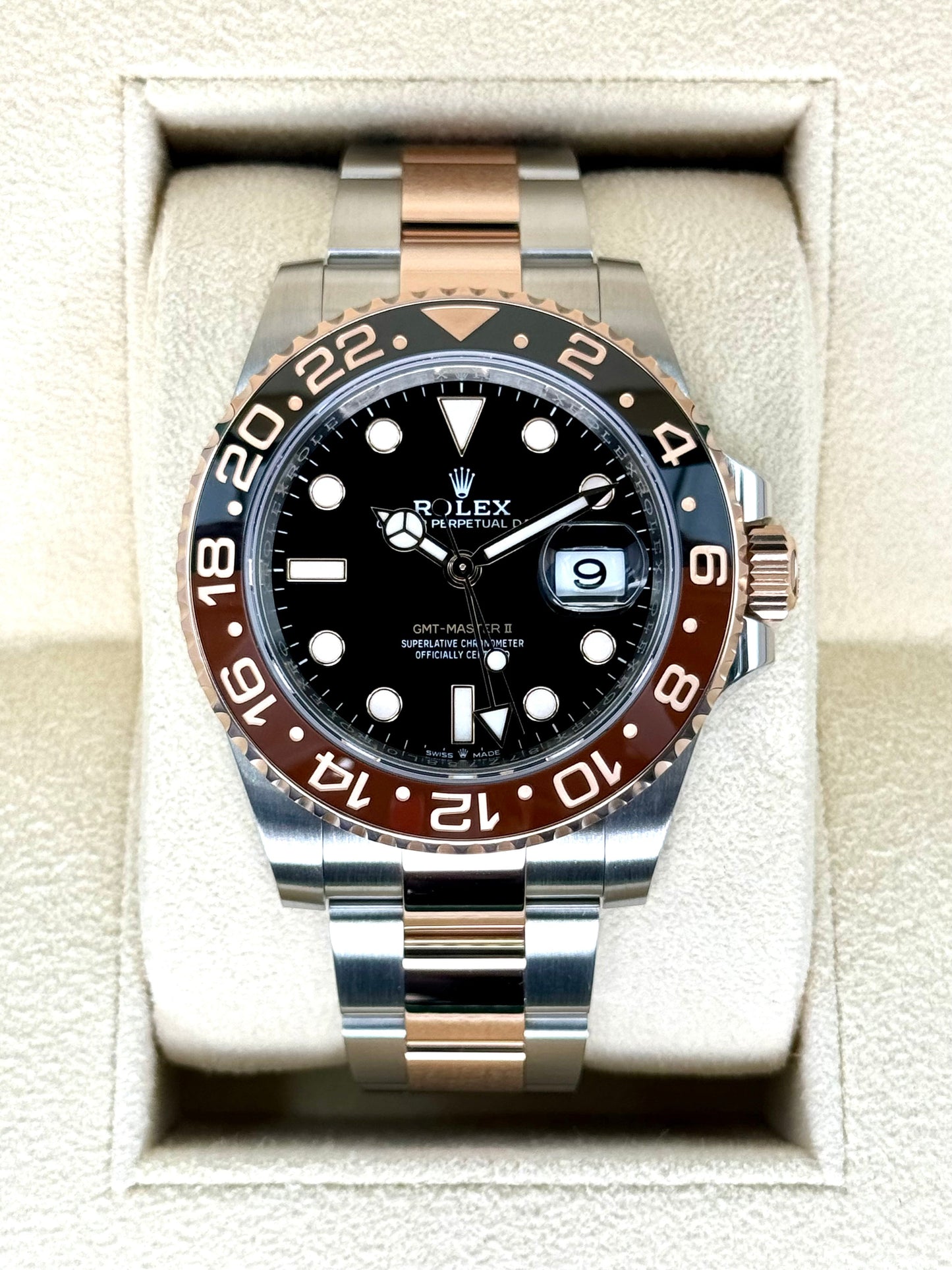 2023 Rolex GMT-Master II "Rootbeer" 40mm 126711CHNR Two-Tone - MyWatchLLC