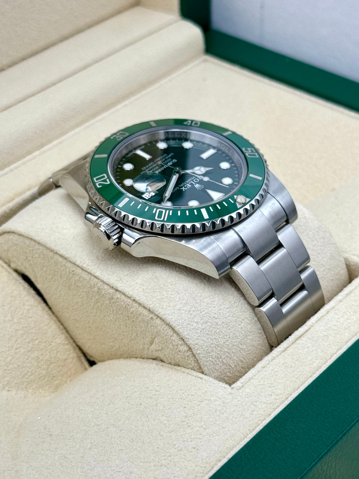 2017 Rolex Submariner "Hulk" 40mm 116610LV Green Dial - MyWatchLLC