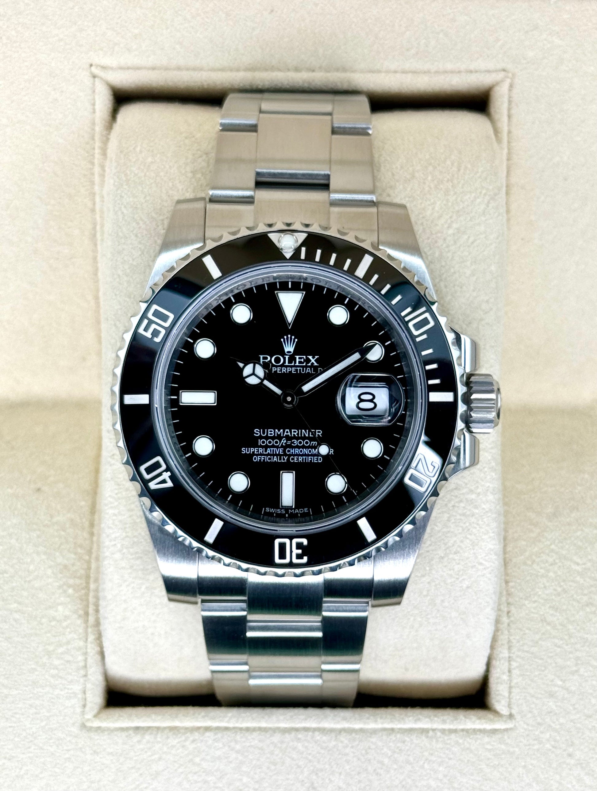 Rolex Submariner 40mm 116610LN Stainless Steel Black Dial - MyWatchLLC