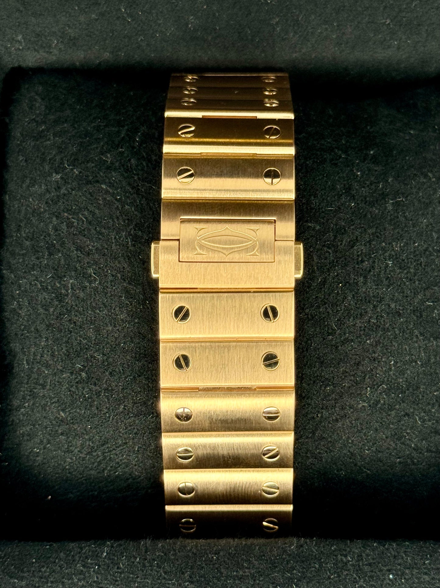 2021 Santos De Cartier 39.8mm WHSA0016 Rose Gold Skeleton Dial - MyWatchLLC