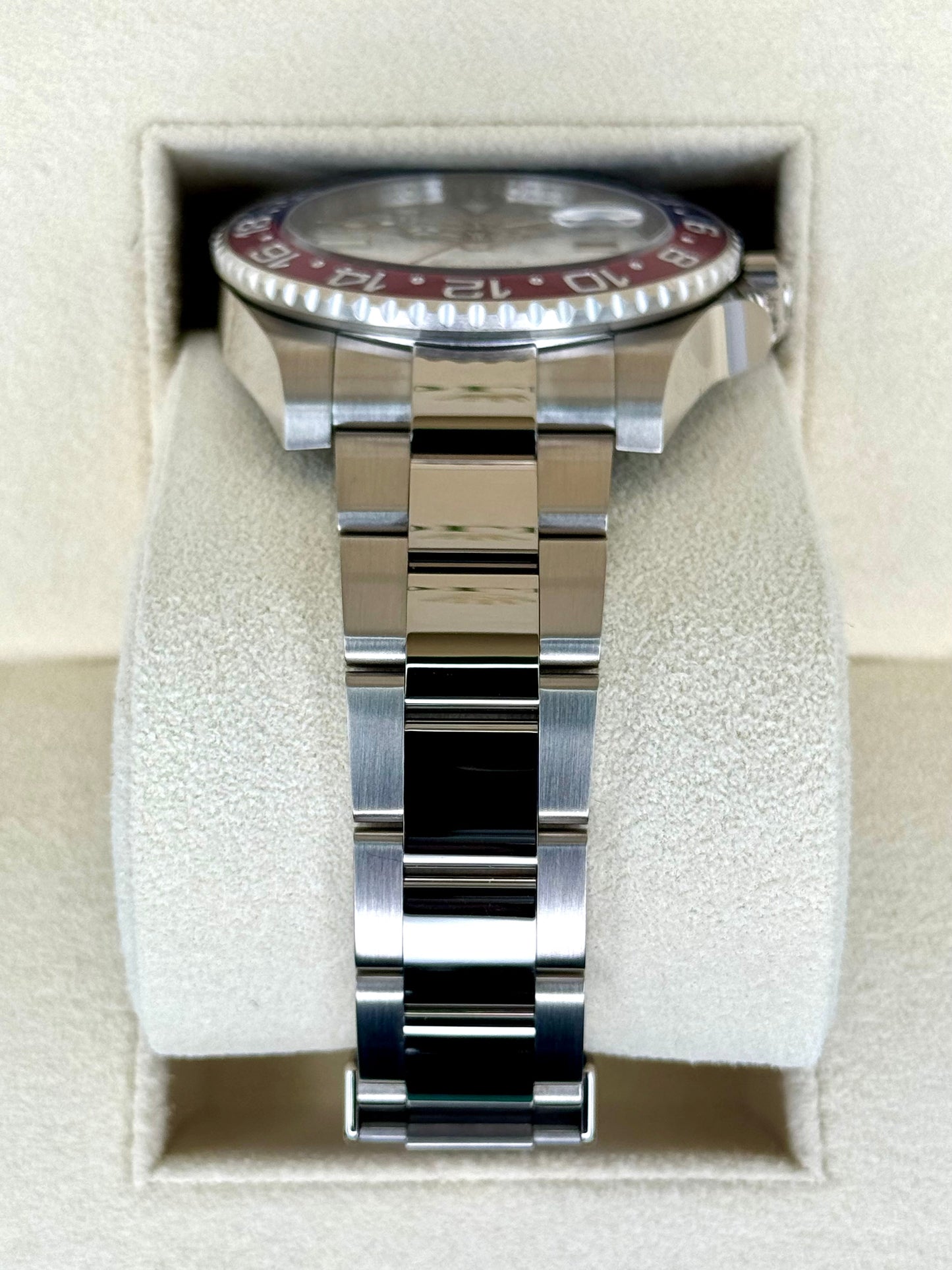 NEW 2024 Rolex GMT-Master II "Pepsi" 40mm 126719BLRO Meteorite Dial - MyWatchLLC