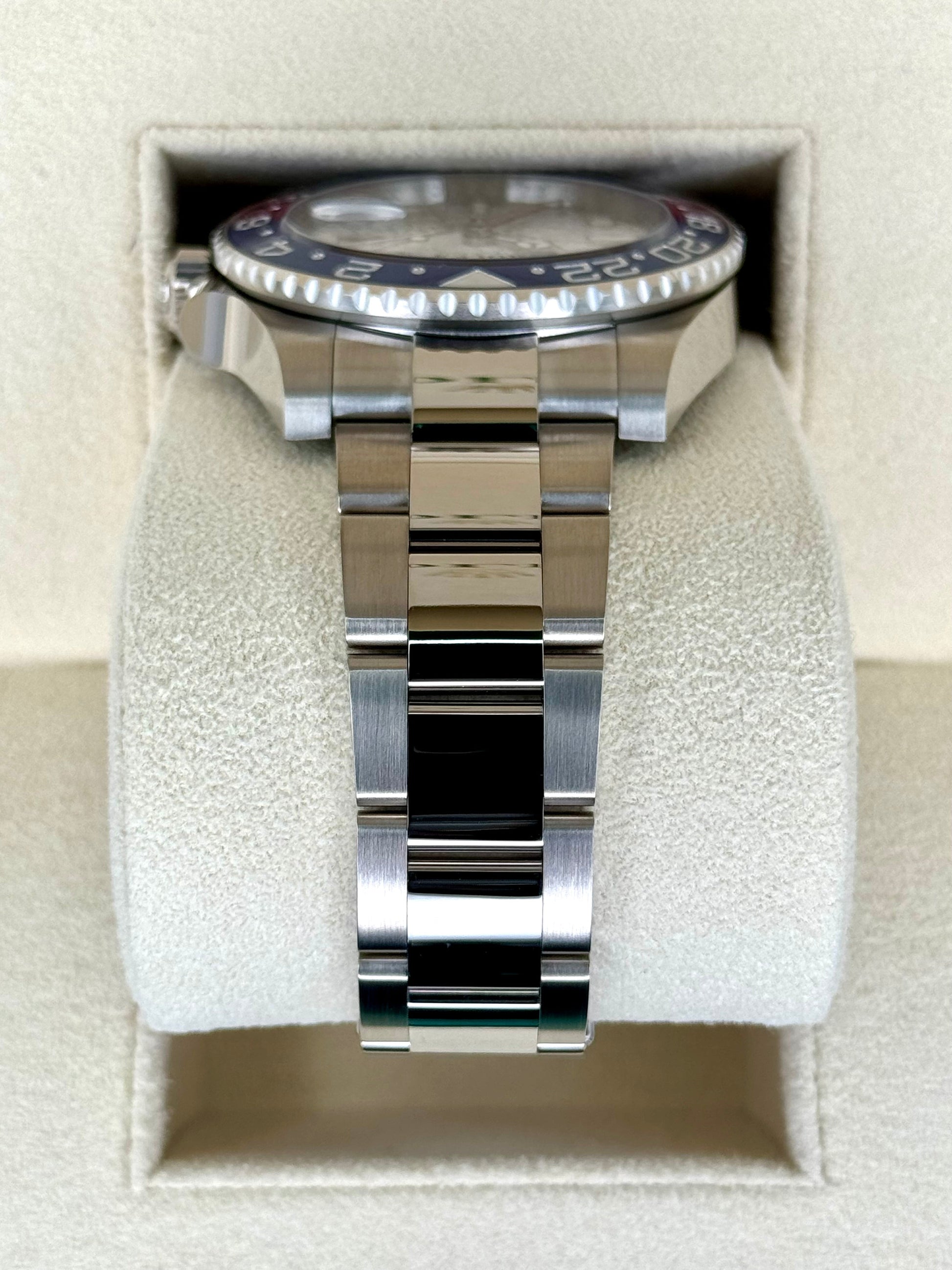 NEW 2024 Rolex GMT-Master II "Pepsi" 40mm 126719BLRO Meteorite Dial - MyWatchLLC