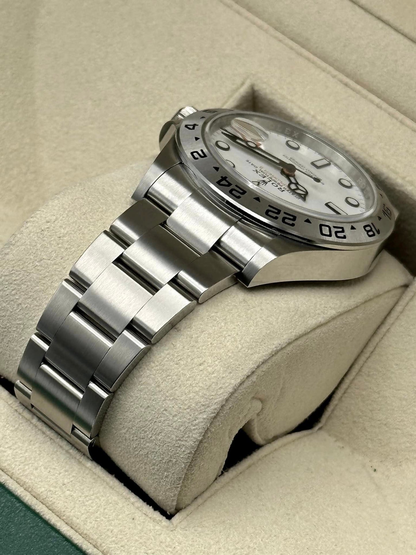NEW 2024 Rolex Explorer II 42mm 226570 Polar White Dial - MyWatchLLC
