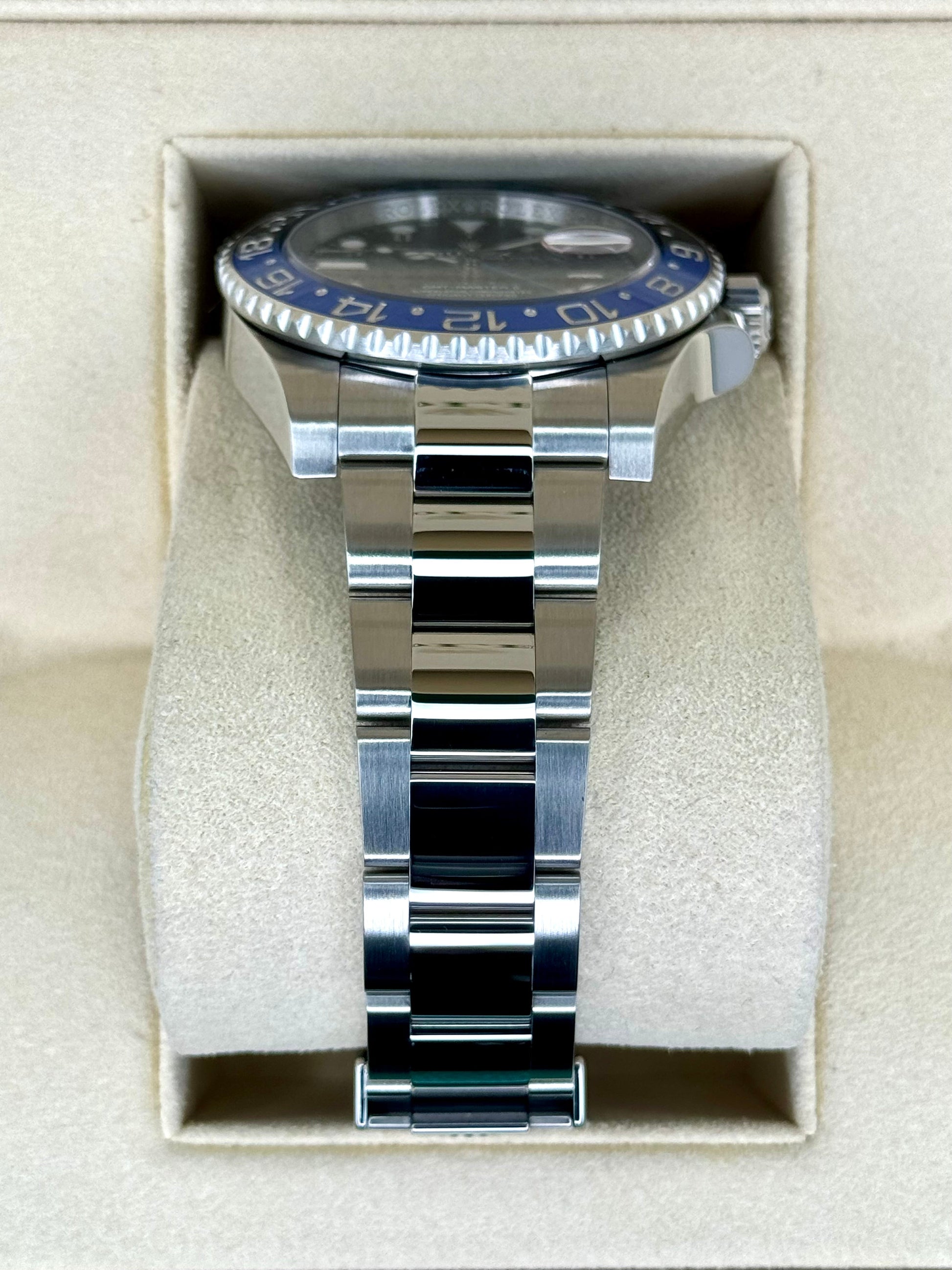 2018 Rolex GMT-Master II "Batman" 40mm 116710BLNR Oyster - MyWatchLLC