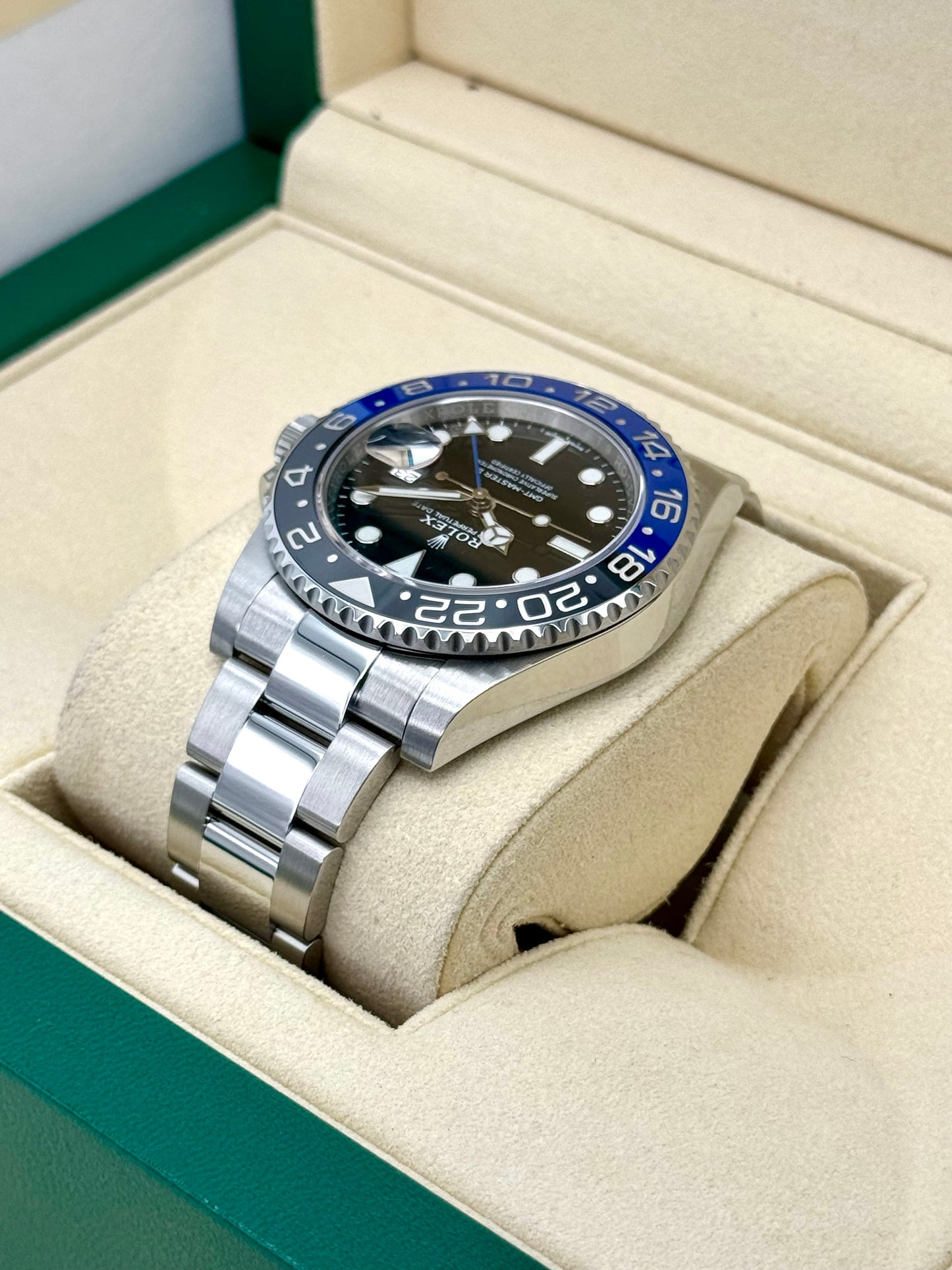 2018 Rolex GMT-Master II "Batman" 40mm 116710BLNR Oyster - MyWatchLLC
