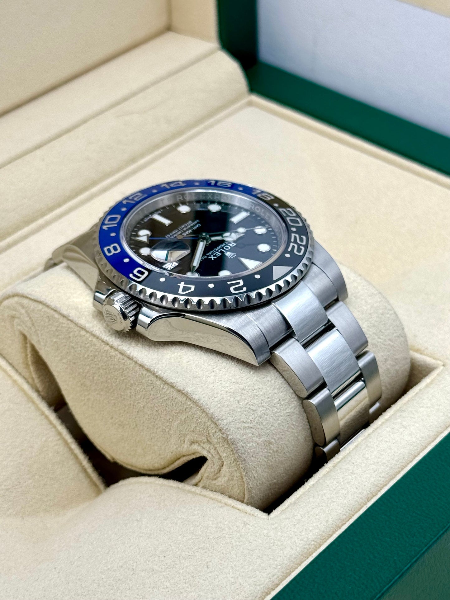 2018 Rolex GMT-Master II "Batman" 40mm 116710BLNR Oyster - MyWatchLLC