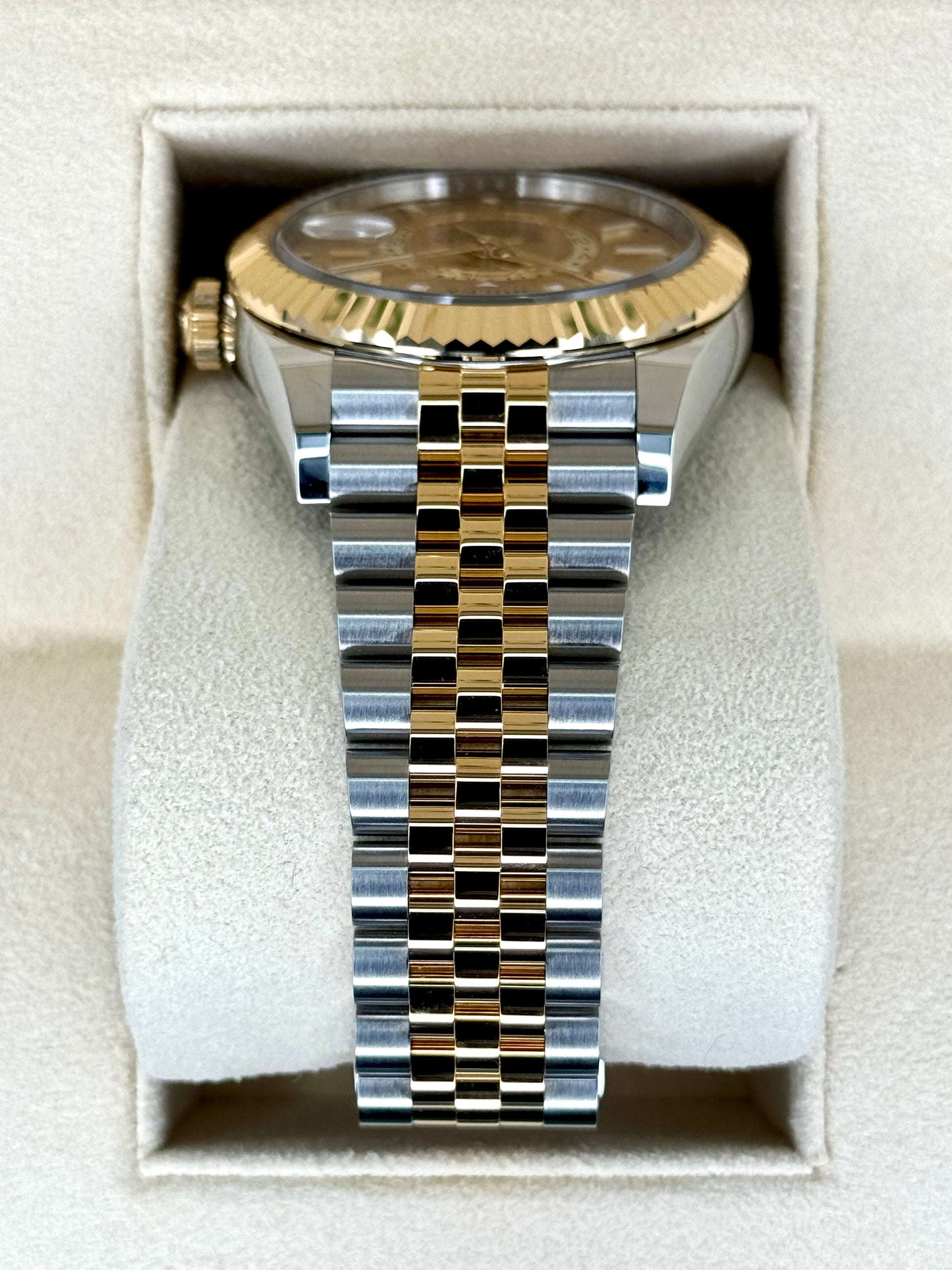 NEW 2024 Rolex Sky-Dweller 42mm 336933 Jubilee Champagne Dial - MyWatchLLC