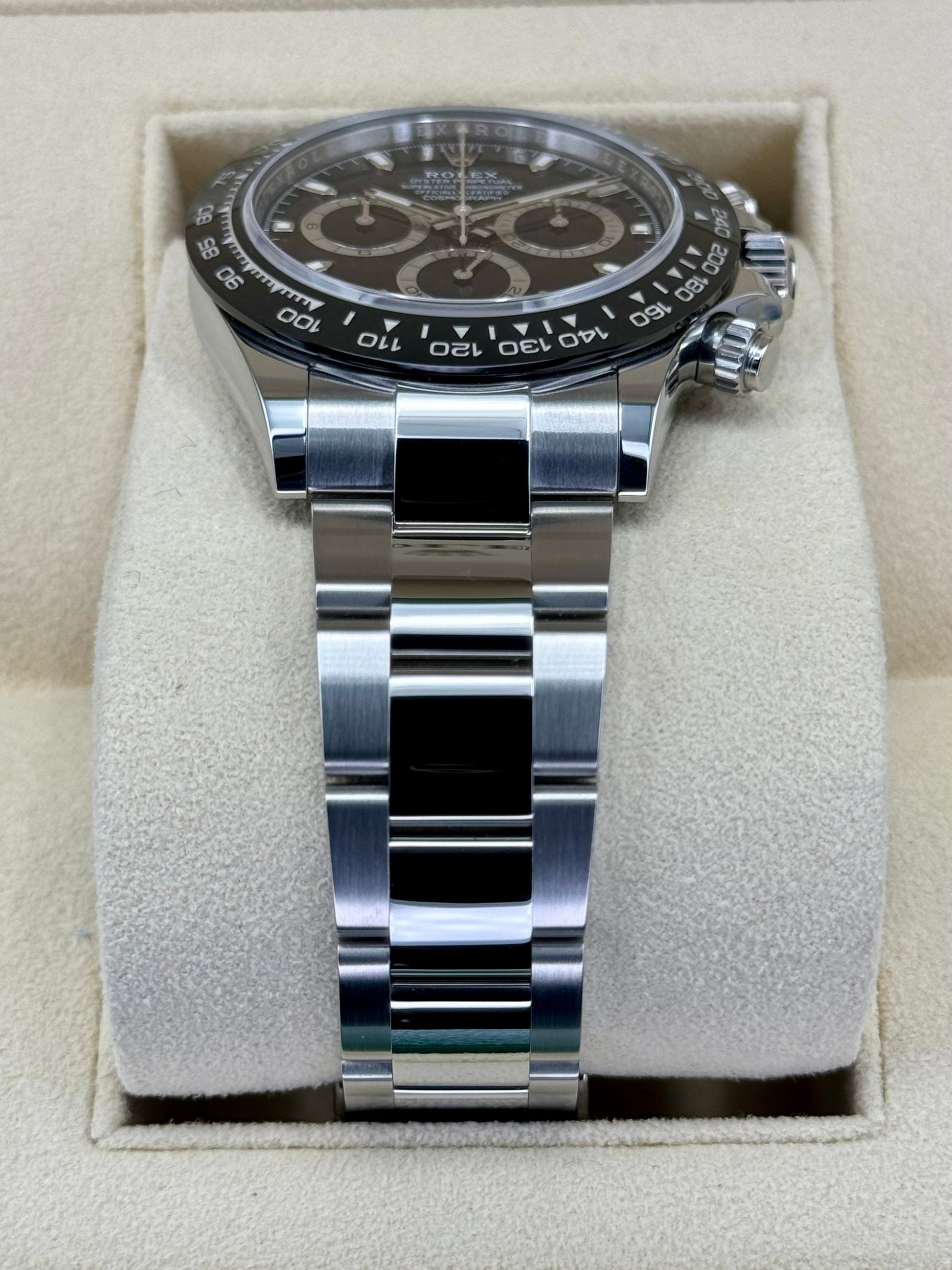 NEW 2022 Rolex Daytona 40mm 116500LN Stainless Steel Black Dial - MyWatchLLC