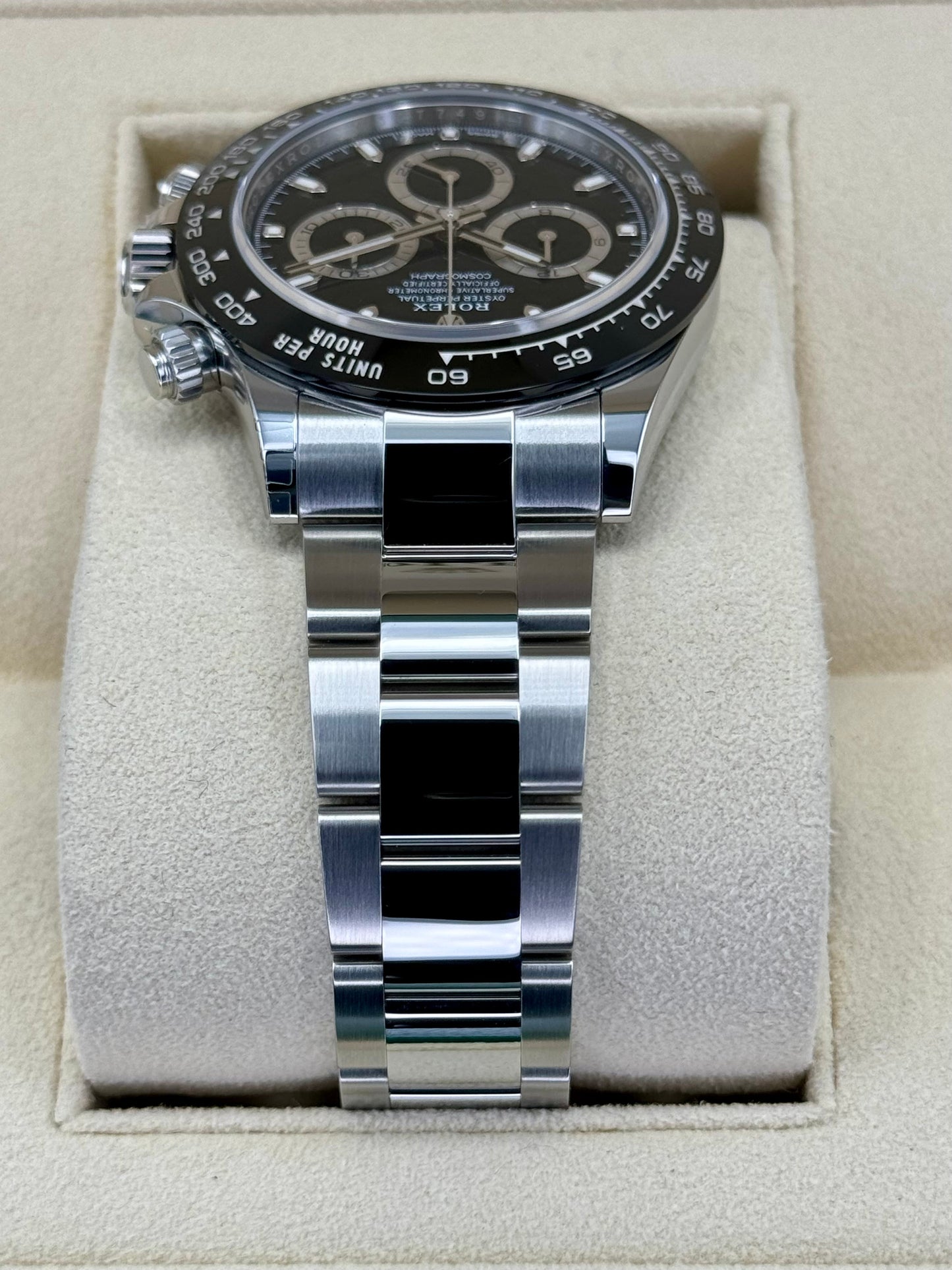 NEW 2022 Rolex Daytona 40mm 116500LN Stainless Steel Black Dial - MyWatchLLC