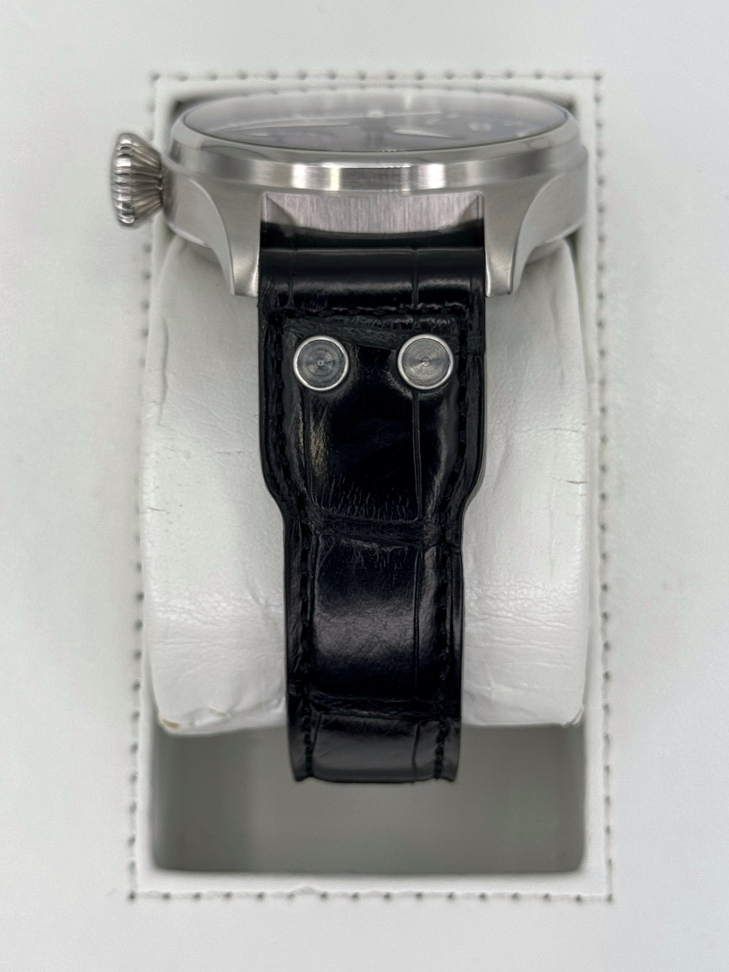 2010 IWC Big Pilot 46mm IW500401 Stainless Steel Black Dial - MyWatchLLC