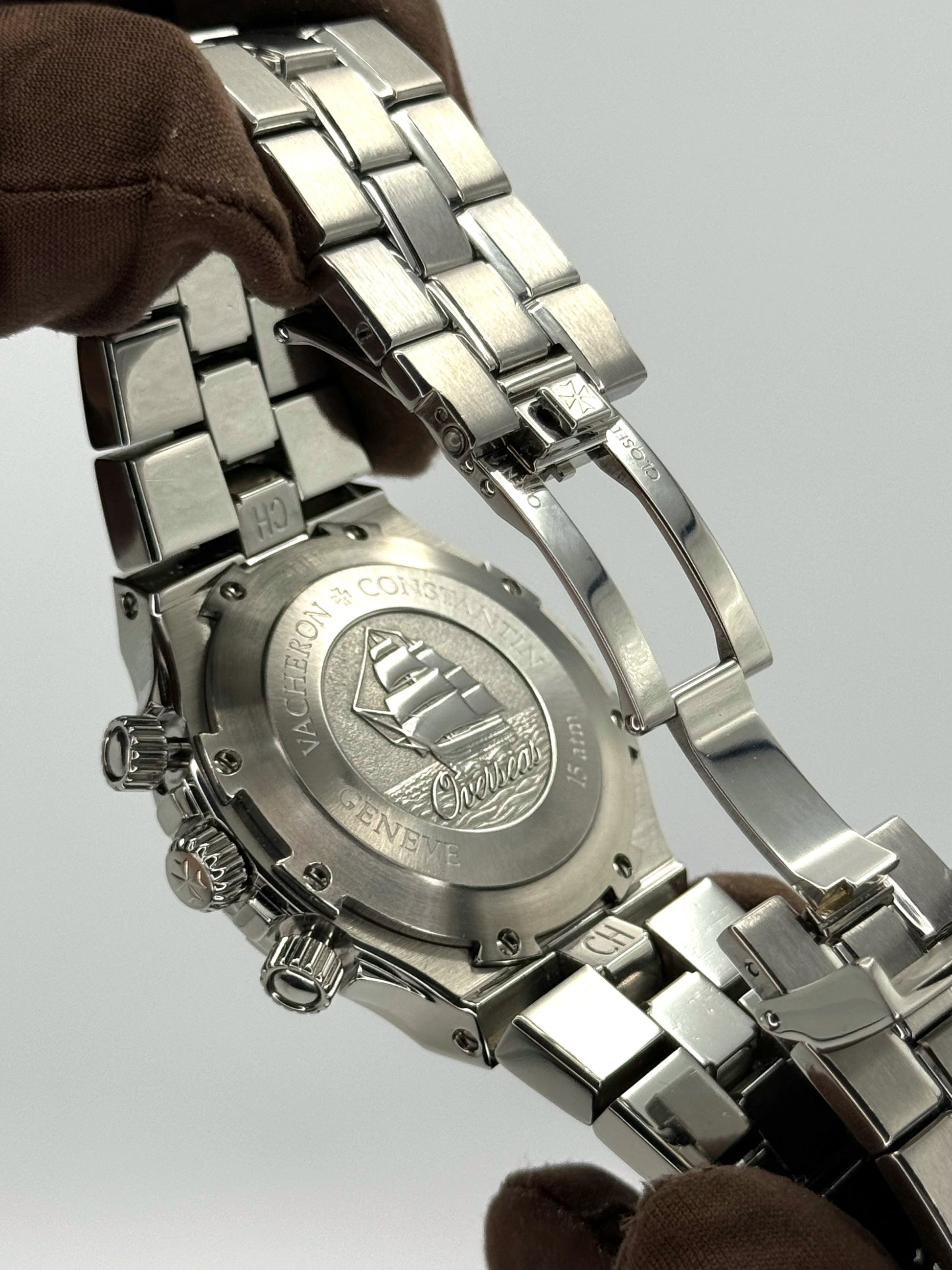 Vacheron Constantin Overseas Chrono 40mm 49140/423A-8886 Black Dial - MyWatchLLC