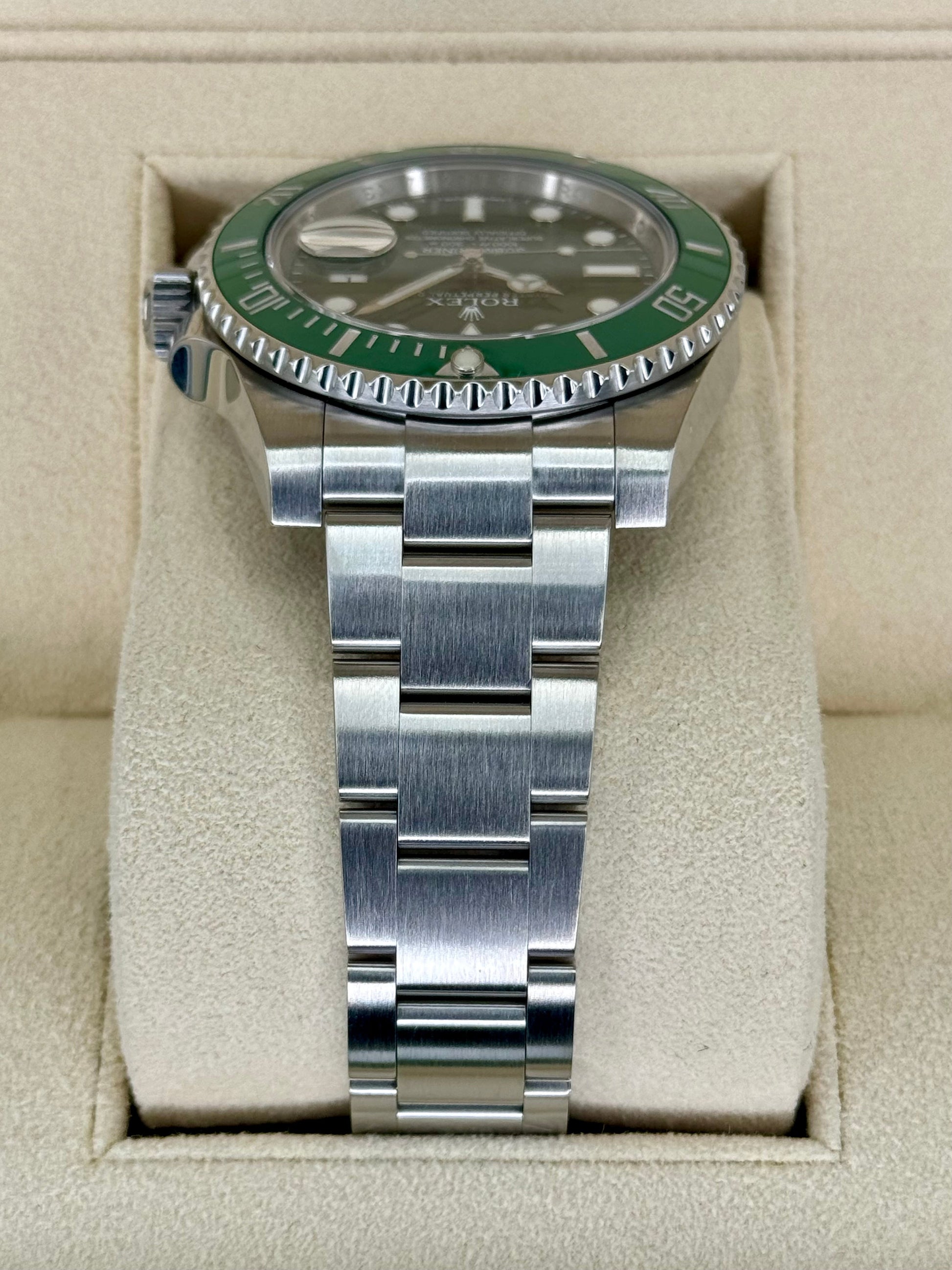 2015 Rolex Submariner Date "Hulk" 40mm 116610LV Green Dial - MyWatchLLC