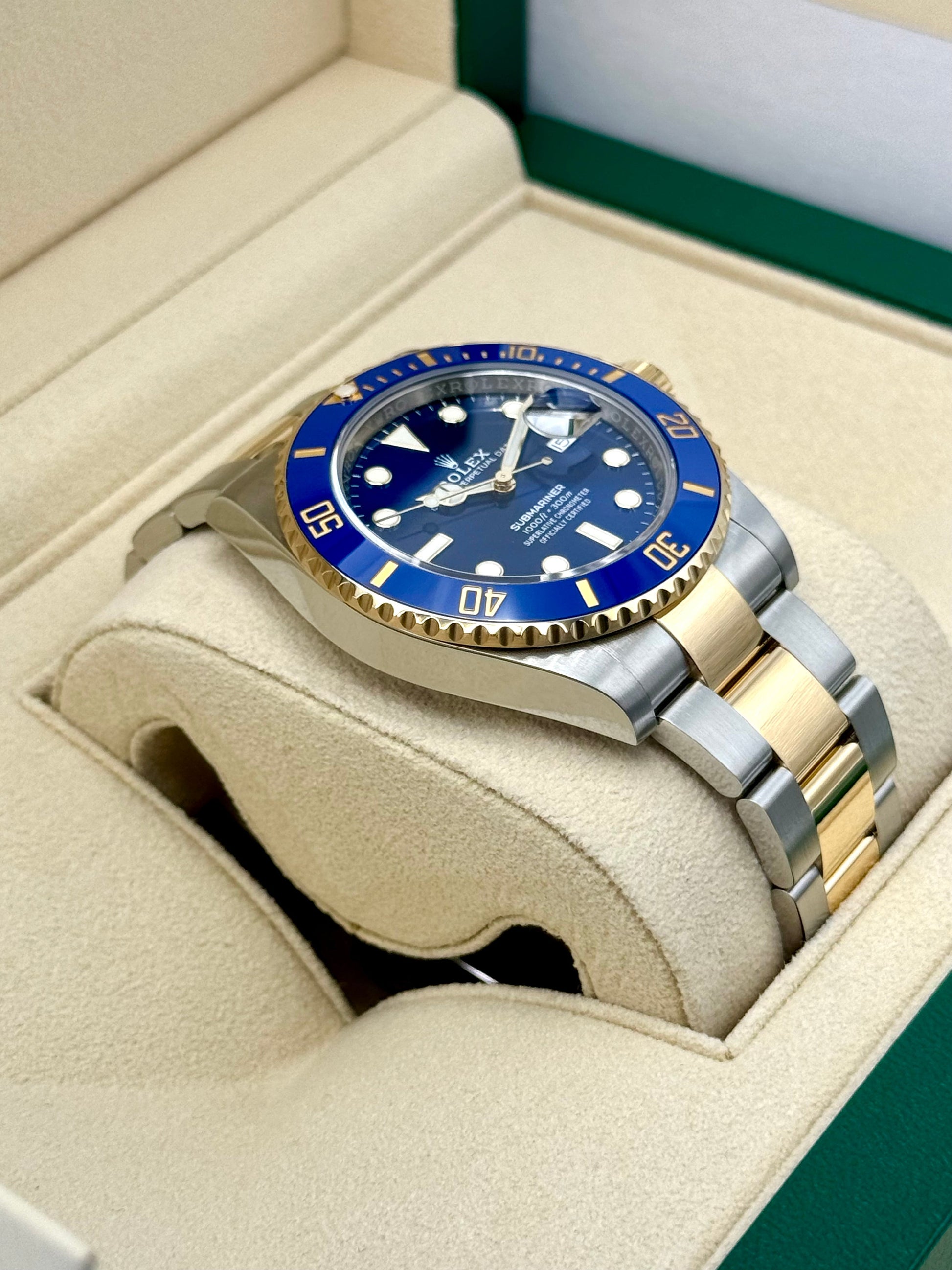 2020 Rolex Submariner "Bluesy" 41mm 126613LB Two-Tone Blue Dial - MyWatchLLC