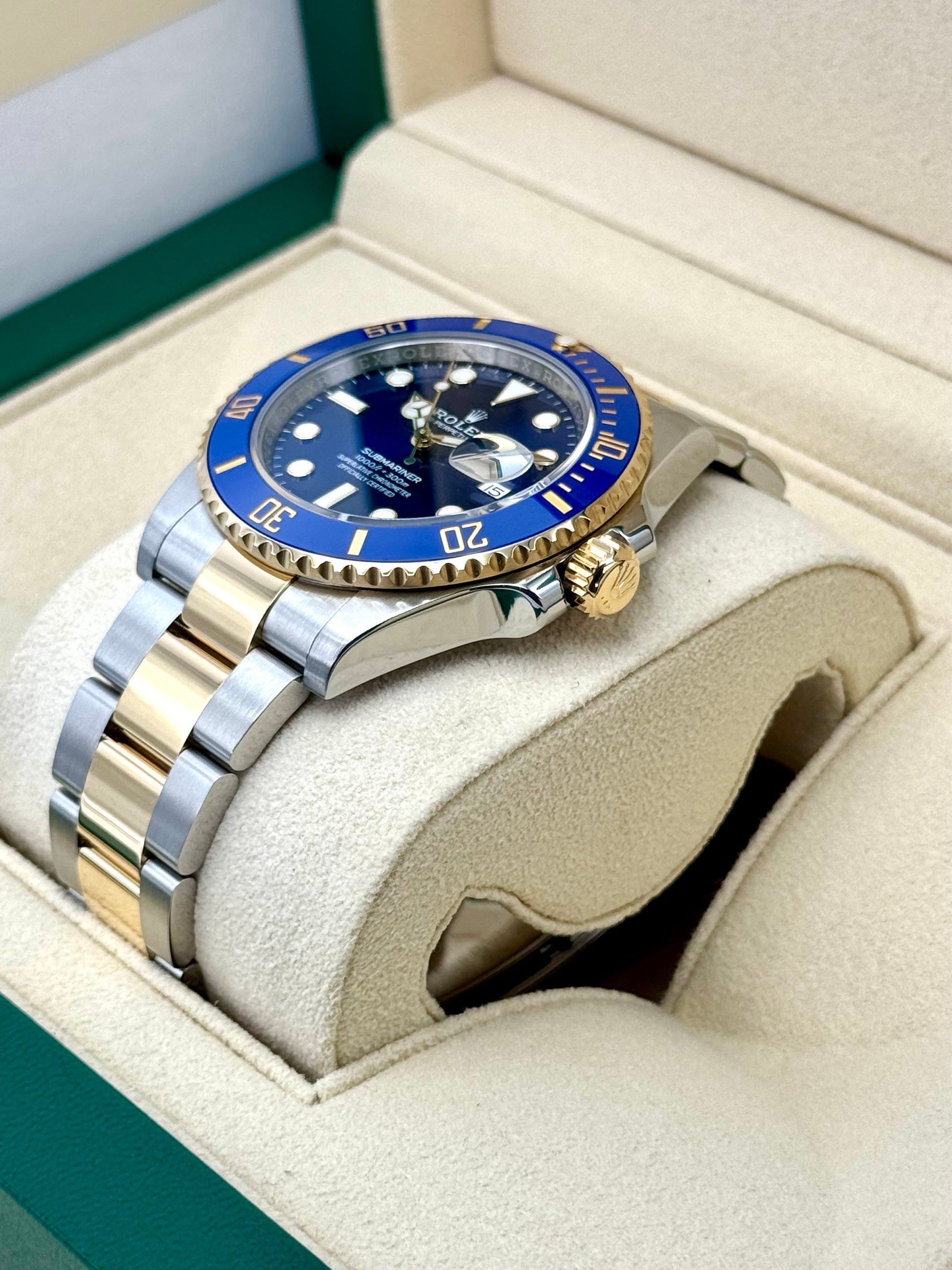 2020 Rolex Submariner "Bluesy" 41mm 126613LB Two-Tone Blue Dial - MyWatchLLC