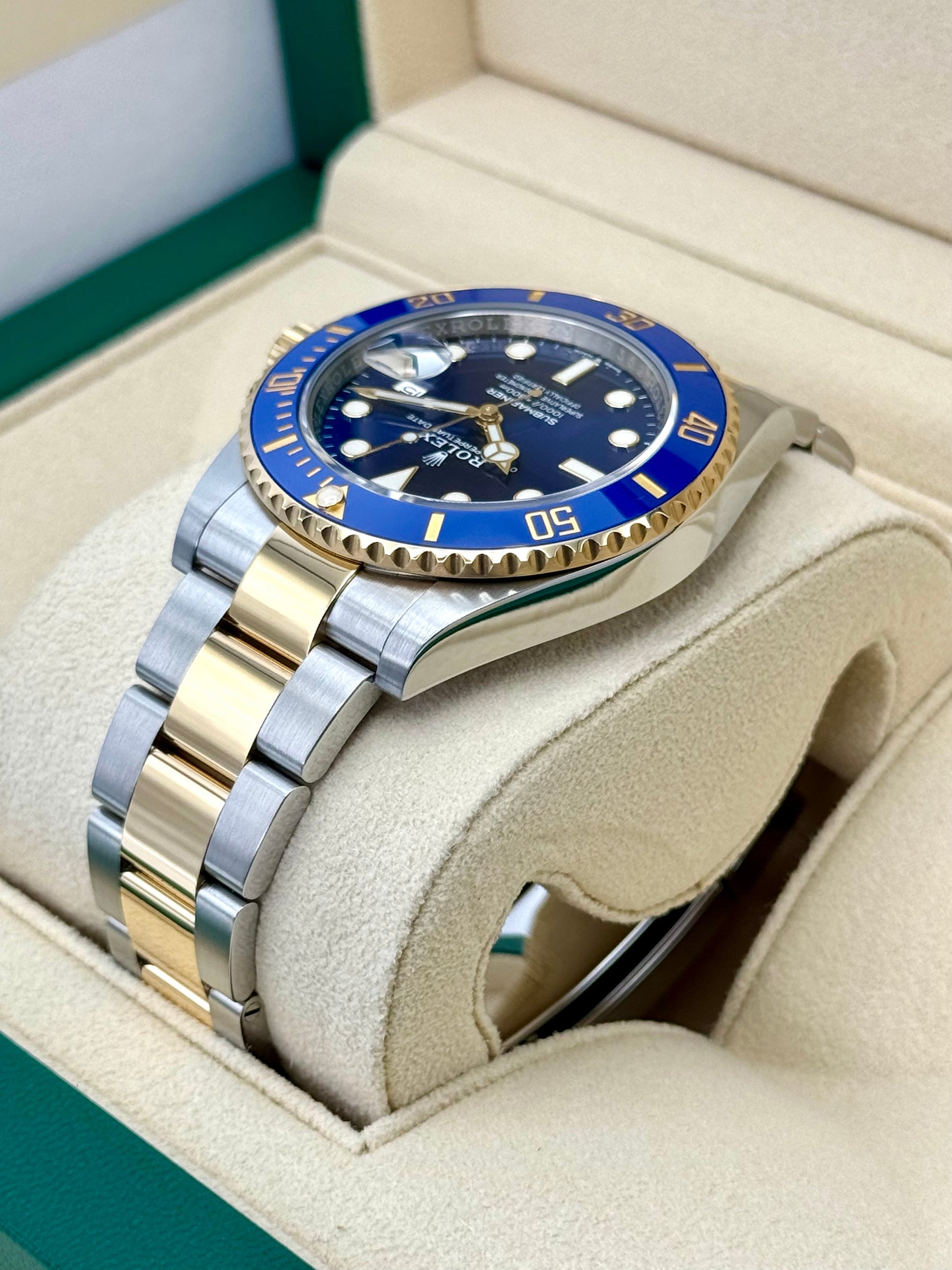 2020 Rolex Submariner "Bluesy" 41mm 126613LB Two-Tone Blue Dial - MyWatchLLC