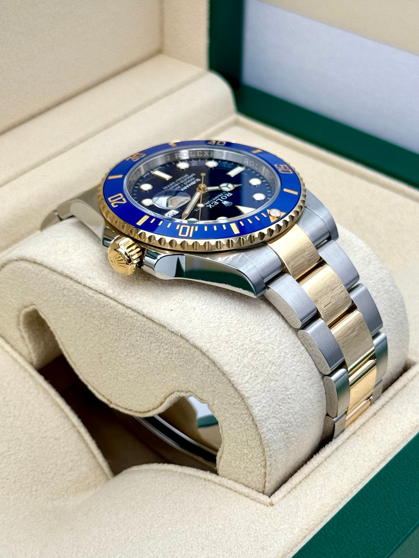 2020 Rolex Submariner "Bluesy" 41mm 126613LB Two-Tone Blue Dial - MyWatchLLC