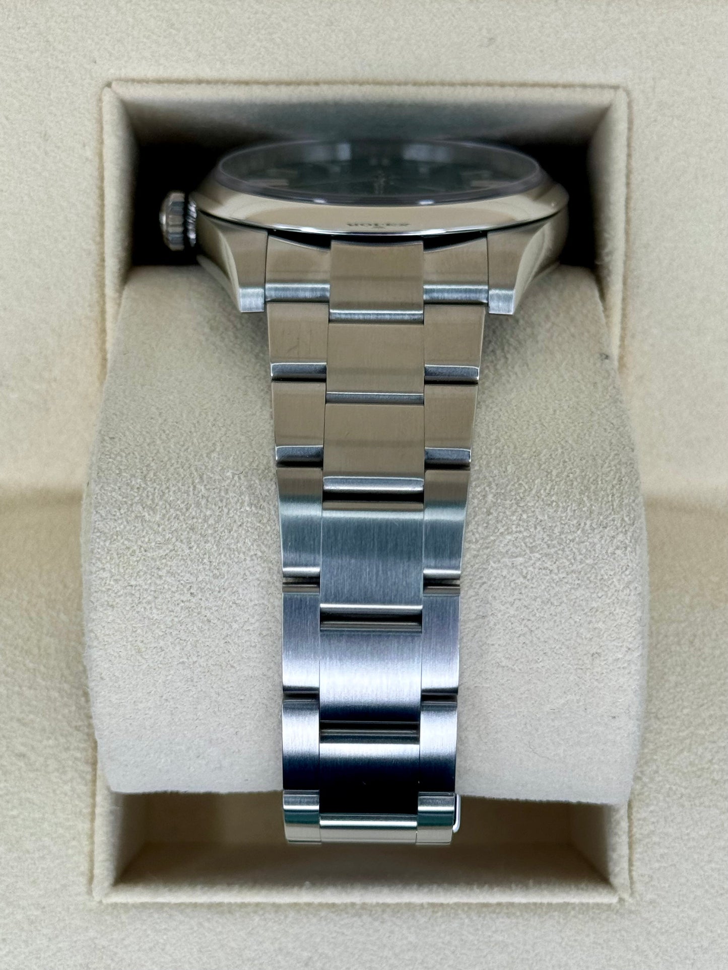 NEW 2023 Rolex Oyster Perpetual 41mm 124300 Green Dial - MyWatchLLC