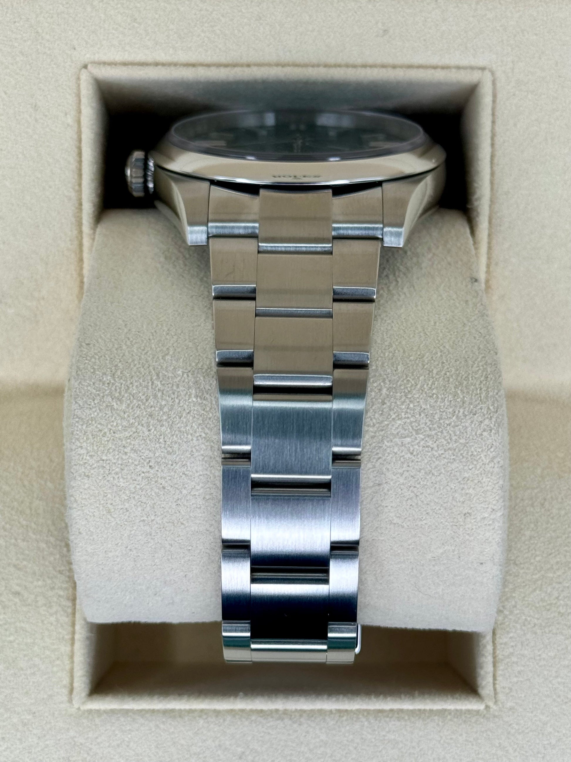 NEW 2023 Rolex Oyster Perpetual 41mm 124300 Green Dial - MyWatchLLC