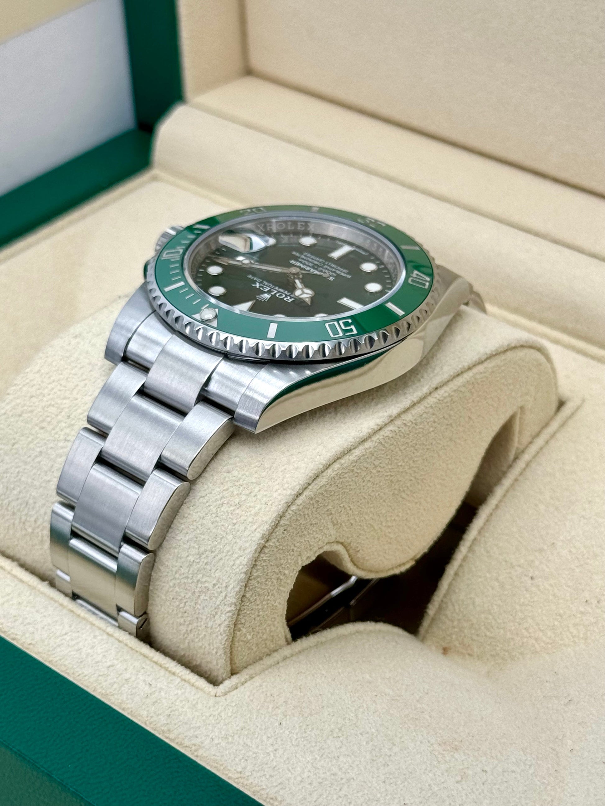 2019 Rolex Submariner "Hulk" 40mm 116610LV Green Dial - MyWatchLLC