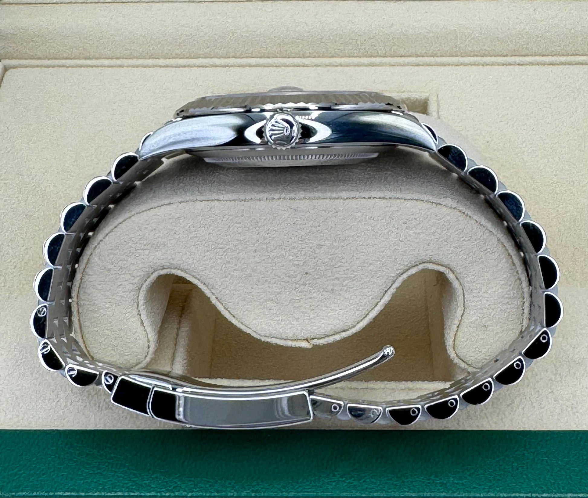 2023 Rolex Datejust 41mm 126334 Steel Jubilee Grey 10 Diamond Dial - MyWatchLLC