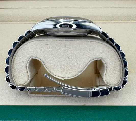 2023 Rolex Datejust 41mm 126334 Steel Jubilee Grey 10 Diamond Dial - MyWatchLLC